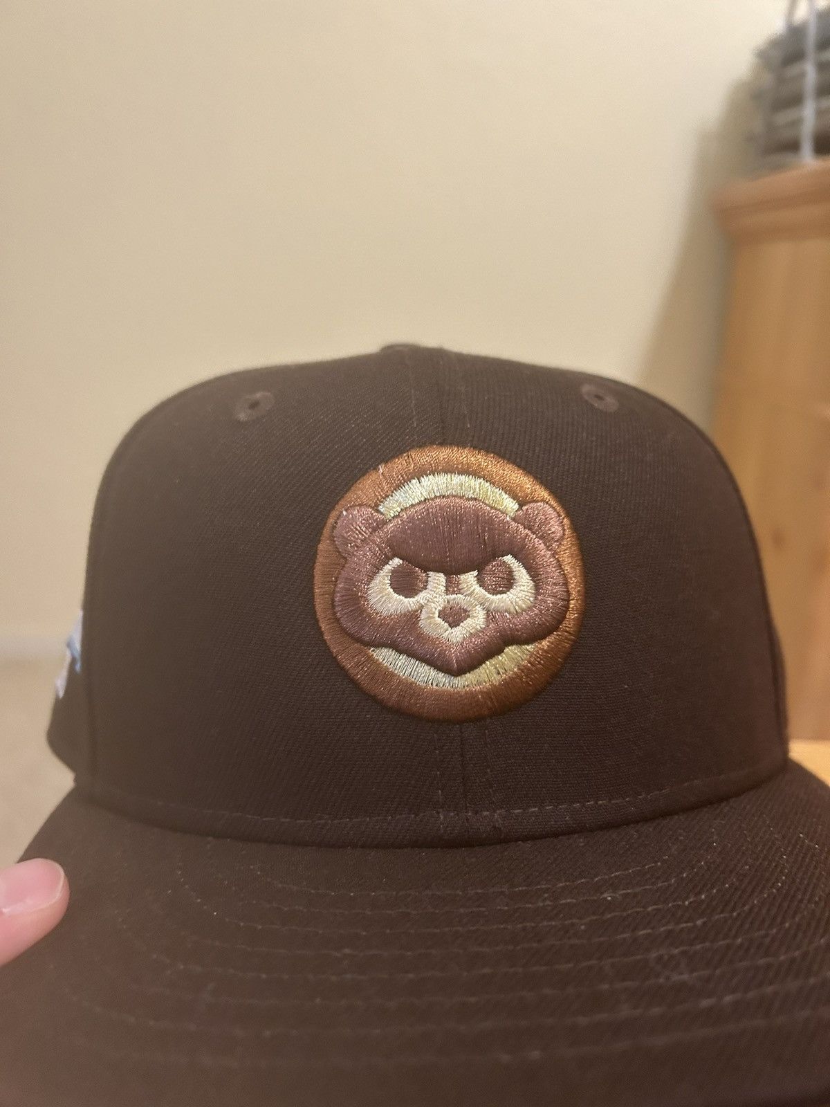 Cubs Kanye Late Registration New Era Fitted Hat Size 7 1/8