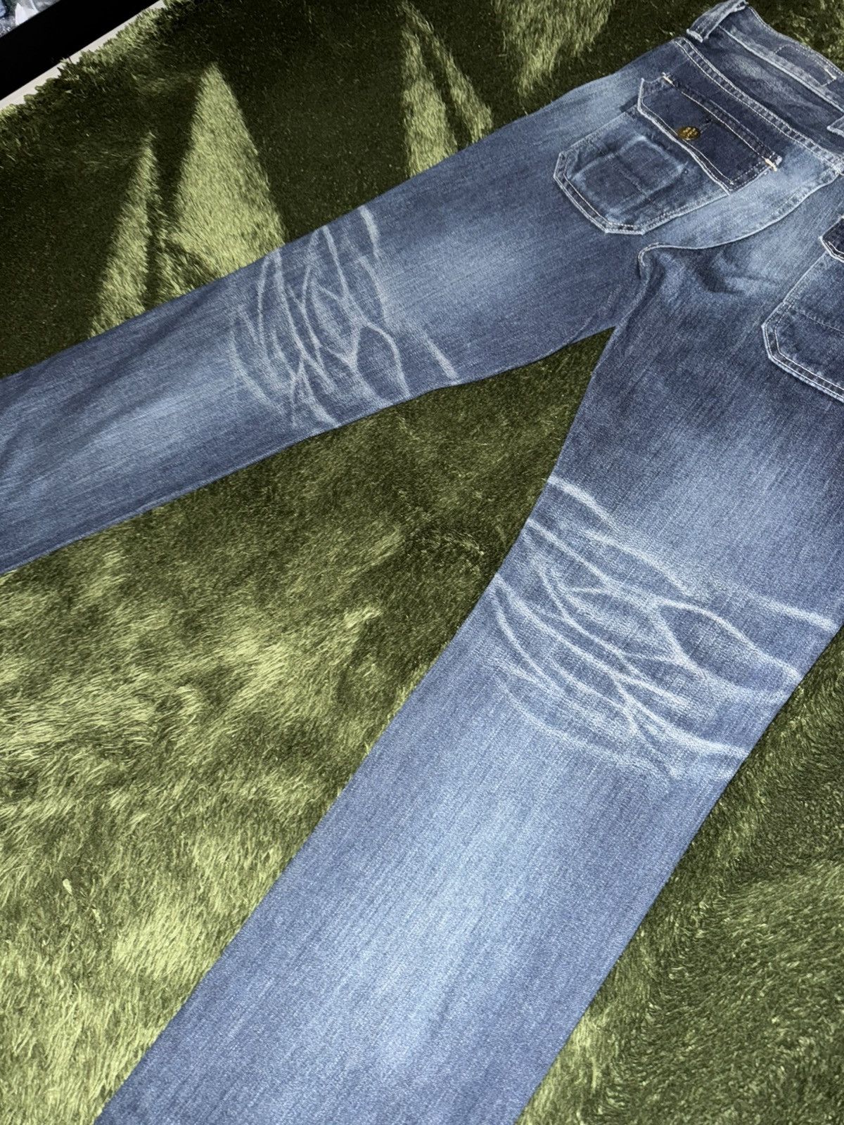 Edwin [M] EDWIN Pocket Detail Washed Denim Pants MADE IN JAPAN Size US 30 / EU 46 - 11 Thumbnail