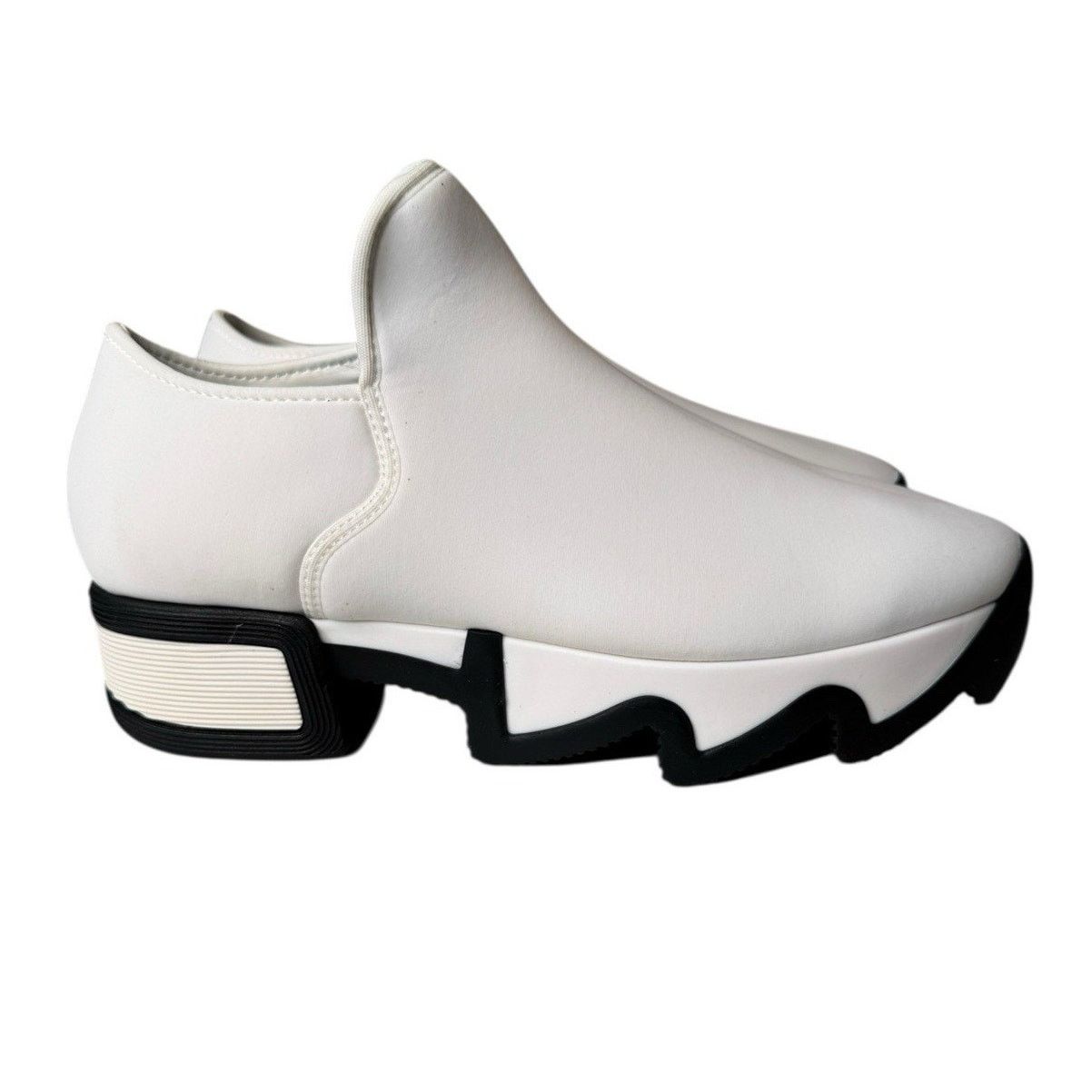 Other iRi NYC WES White Neoprene Streetwear Sneakers Unisex Size US 11 / IT 41 - 1 Thumbnail