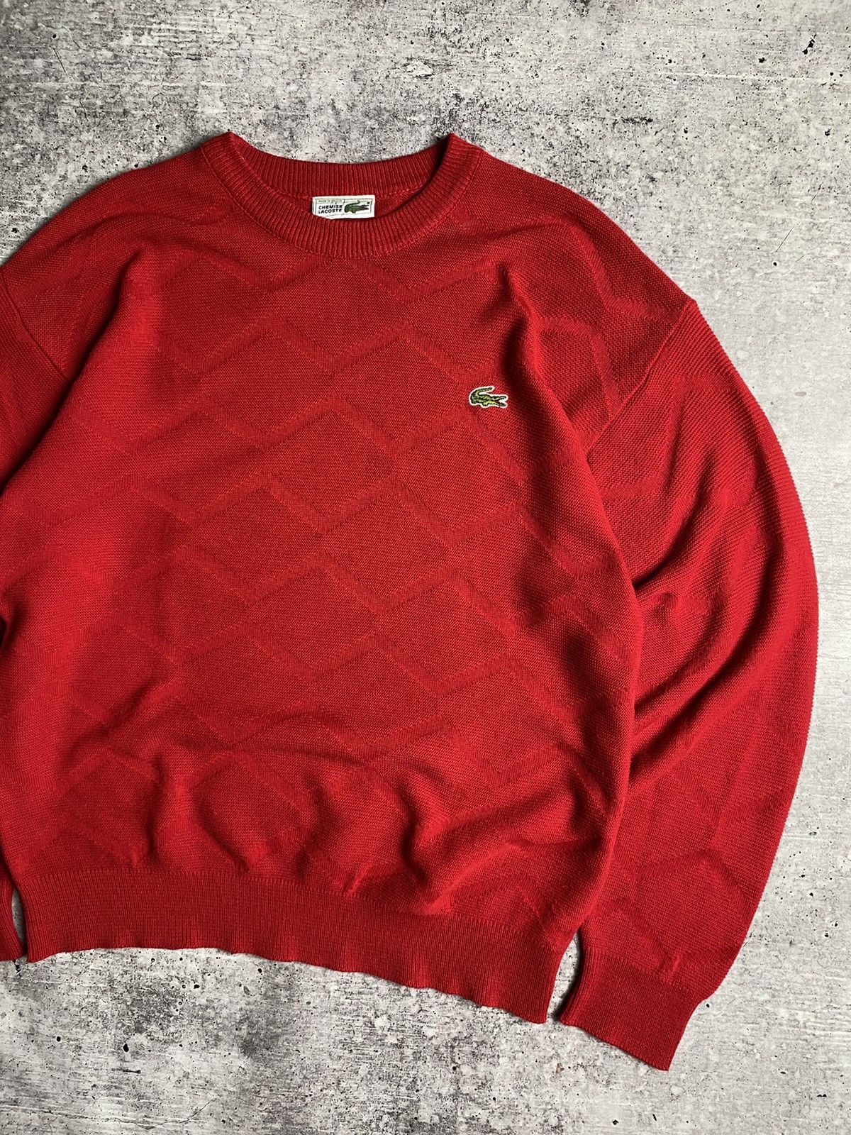 Lacoste Vintage Lacoste Knit Sweater Size US L / EU 52-54 / 3 - 3 Thumbnail