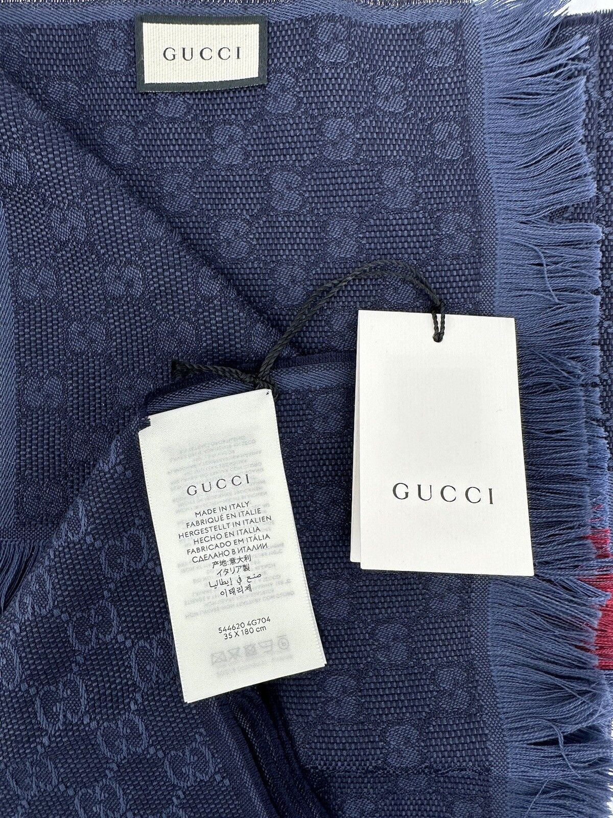 Gucci Size-35x180cm New Gucci Scarves Size ONE SIZE - 4 Thumbnail