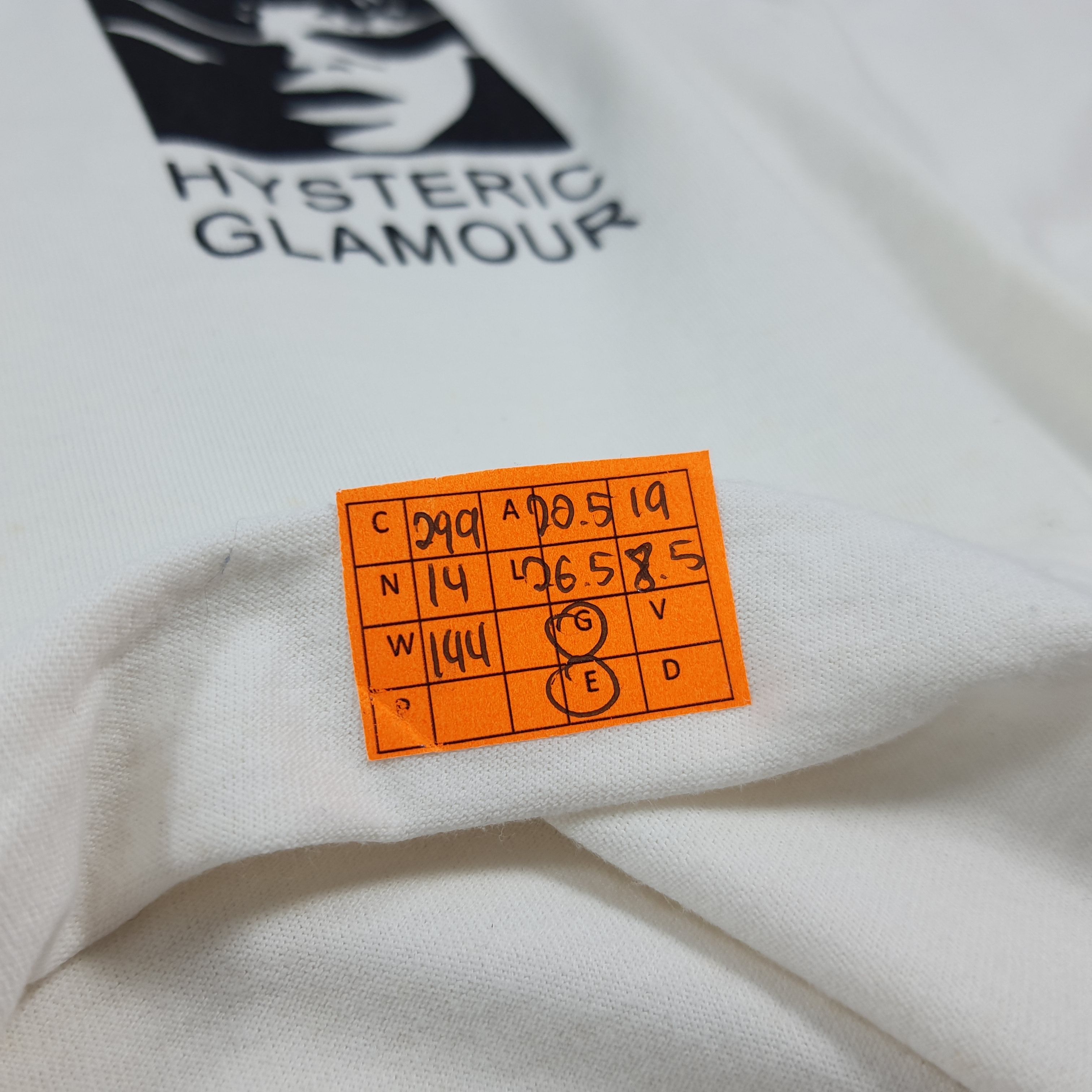 Hysteric Glamour Vintage Hysteric Glamour Japan Sound Vision Tshirt C299N14 Size US M / EU 48-50 / 2 - 9 Thumbnail