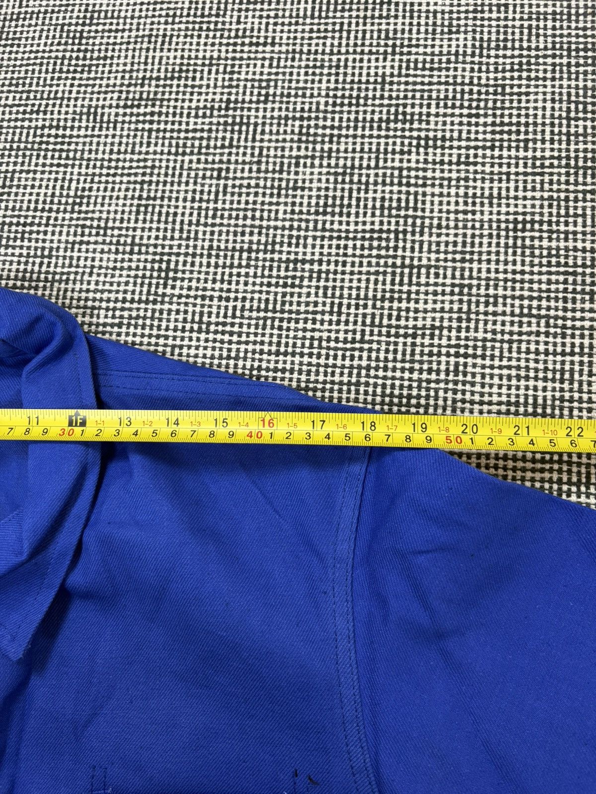 Le Laboureur 70s/80s French chore coat Bleu de Travail unbranded Size US M / EU 48-50 / 2 - 5 Thumbnail