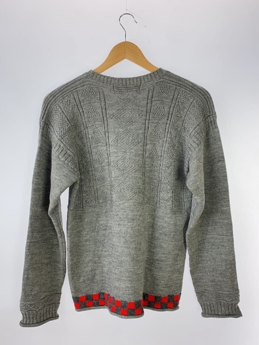Comme des Garcons × Comme des Garcons Homme Stitch Pattern Wool Knit Sweater Size US M / EU 48-50 / 2 - 2 Thumbnail