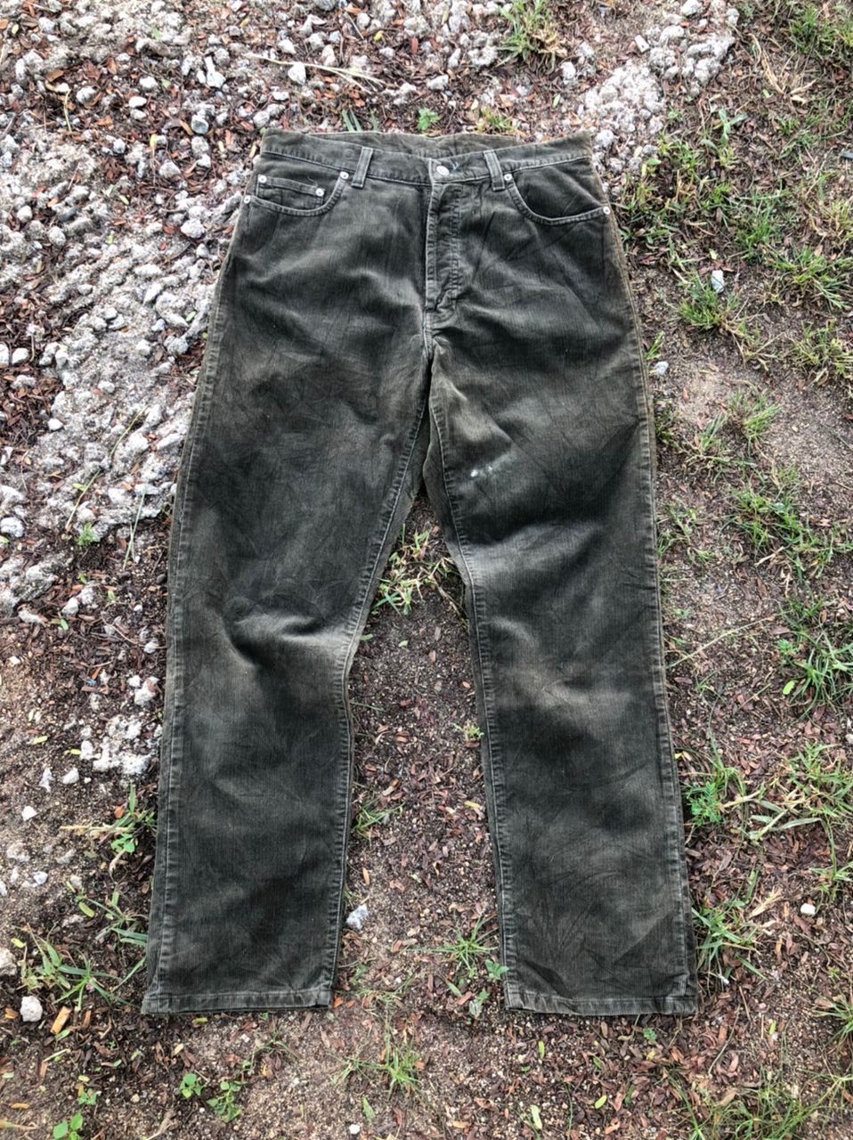 Ralph Lauren Rare🔥 Vintage RRL Ralph Lauren Corduroy Pants Size US 31 - 1 Thumbnail