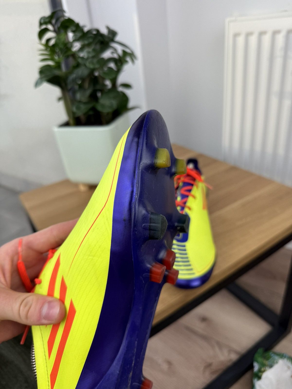 Adidas Adidas Adizero F50 FG yellow/purple/orange us10.5 Size US 10.5 / EU 43-44 - 17 Thumbnail