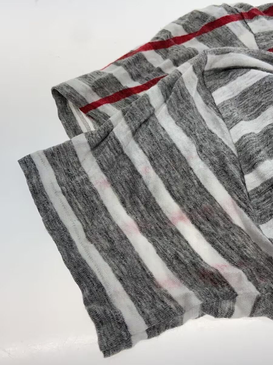 Yohji Yamamoto Asymmetrical Striped Tee Size US L / EU 52-54 / 3 - 3 Thumbnail