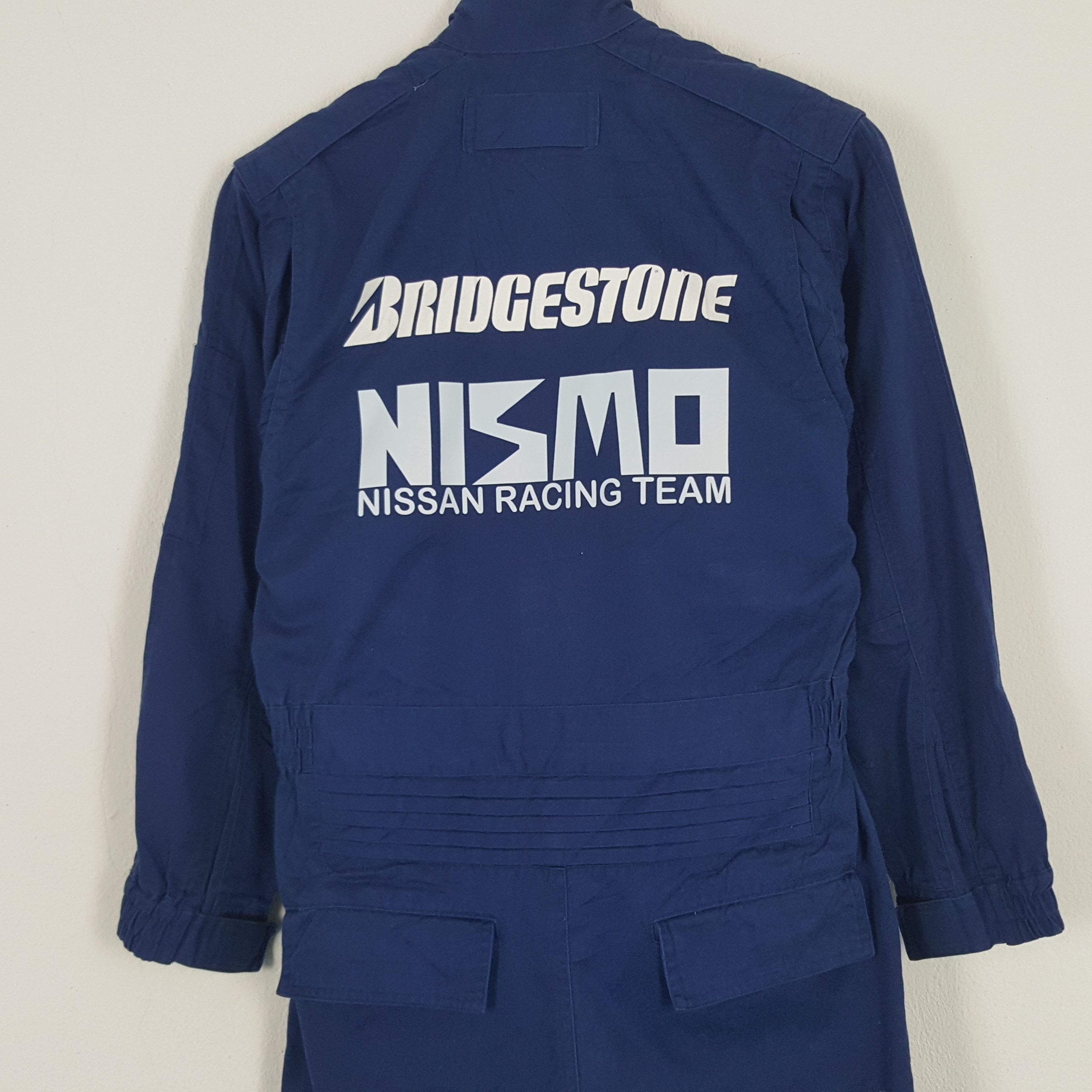 Sports Specialties × Vintage Vintage Bridgestone x Nismo Team Custom Art Coverall Jacket Size US S / EU 44-46 / 1 - 2 Thumbnail