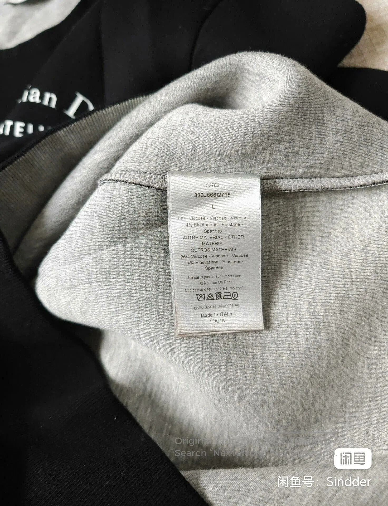 Dior Dior Men's Atelier Space Cotton Hoodie. Size US L / EU 52-54 / 3 - 4 Thumbnail