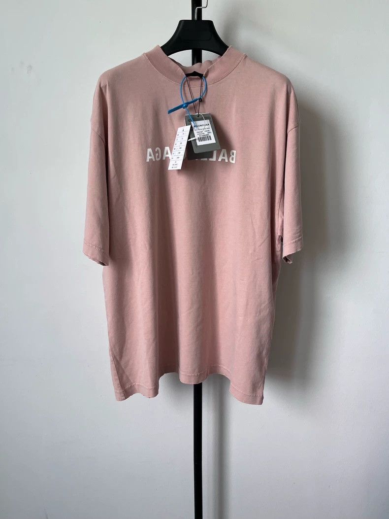 Balenciaga Balenciaga Letter Print Crew Neck Pullover Short Sleeve Dr Size XS / US 0-2 / IT 36-38 - 1 Thumbnail