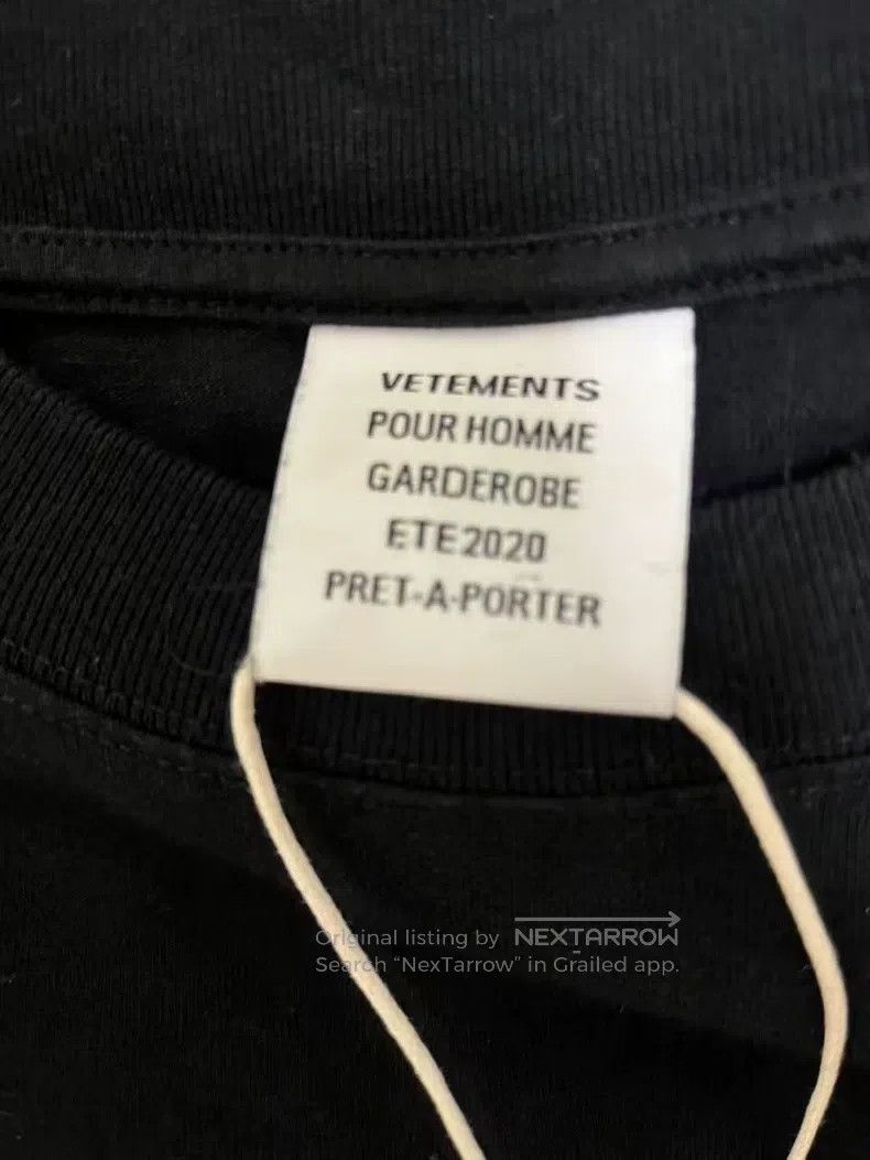 Vetements Vetements Front and Back Printed Pattern Short Sleeve Size US XS / EU 42 / 0 - 3 Thumbnail