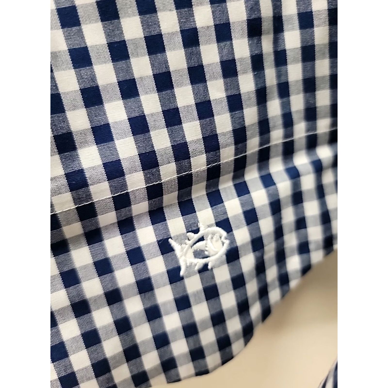 Southern Tide NWT Southern Tide Shirt Womens S Multicolor Check Long Sleeve Button Pullover Collared Blouse Size S / US 4 / IT 40 - 2 Thumbnail