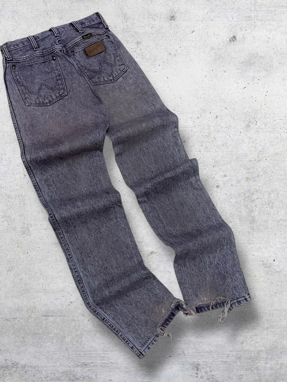 Wrangler VINTAGE WRANGLER DESIGNER USA OG PURPLE FADED POP DENIM Size US 27 - 11 Thumbnail