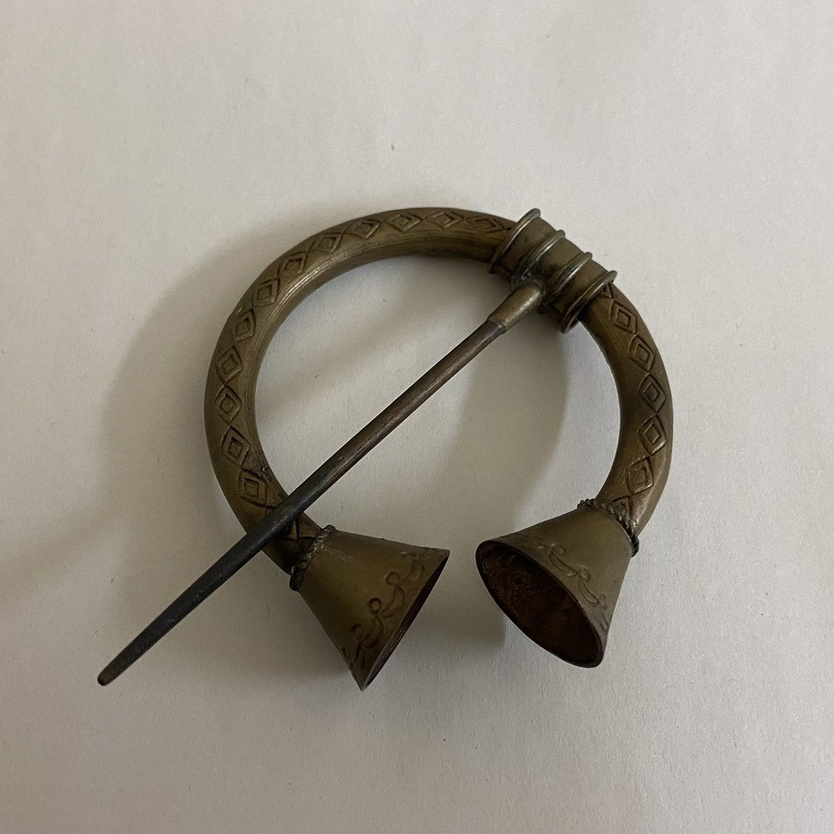 Kapital KAPITAL vintage weathering brass scarf pin Size ONE SIZE - 1 Thumbnail