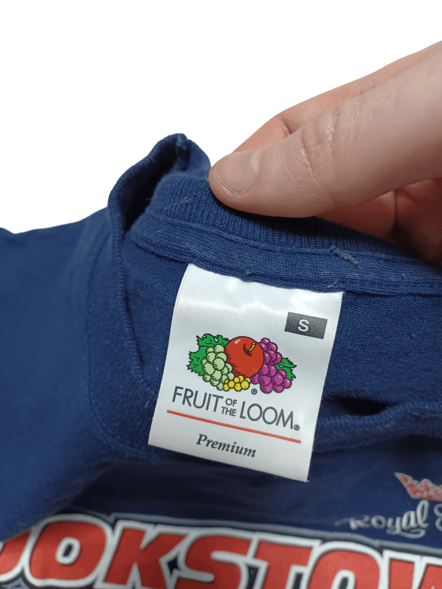 Fruit Of The Loom 2003 VINTAGE UK BIKE FOTL RACING BOTH SIDES PRINTED TEE Size US S / EU 44-46 / 1 - 5 Thumbnail