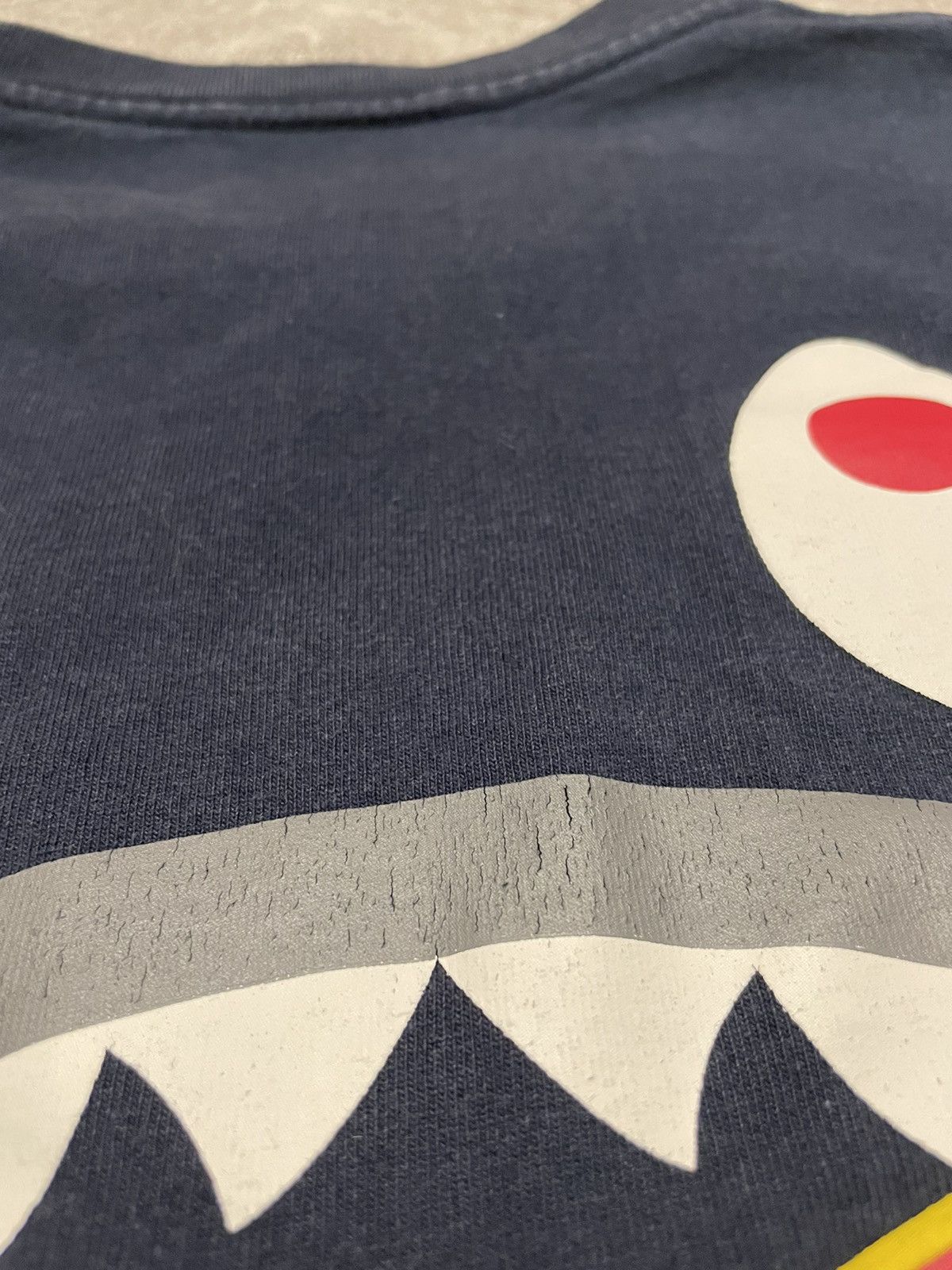 Bape Bape Shark PONR Long Sleeve Size US S / EU 44-46 / 1 - 23 Thumbnail