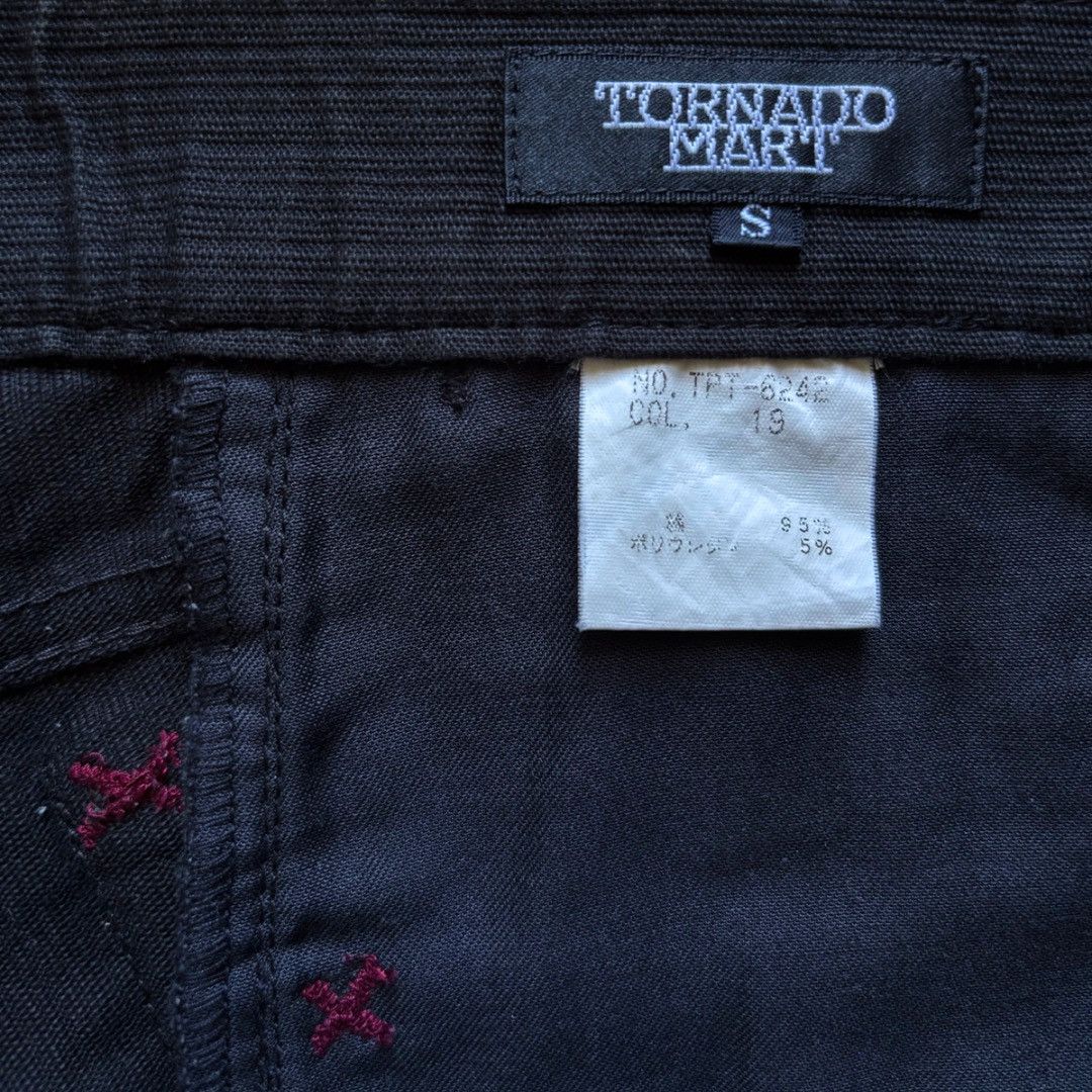 Tornado Mart 2000s Tornado Mart Black Low-rise Slim Bootcut Pants Size US 30 / EU 46 - 5 Thumbnail