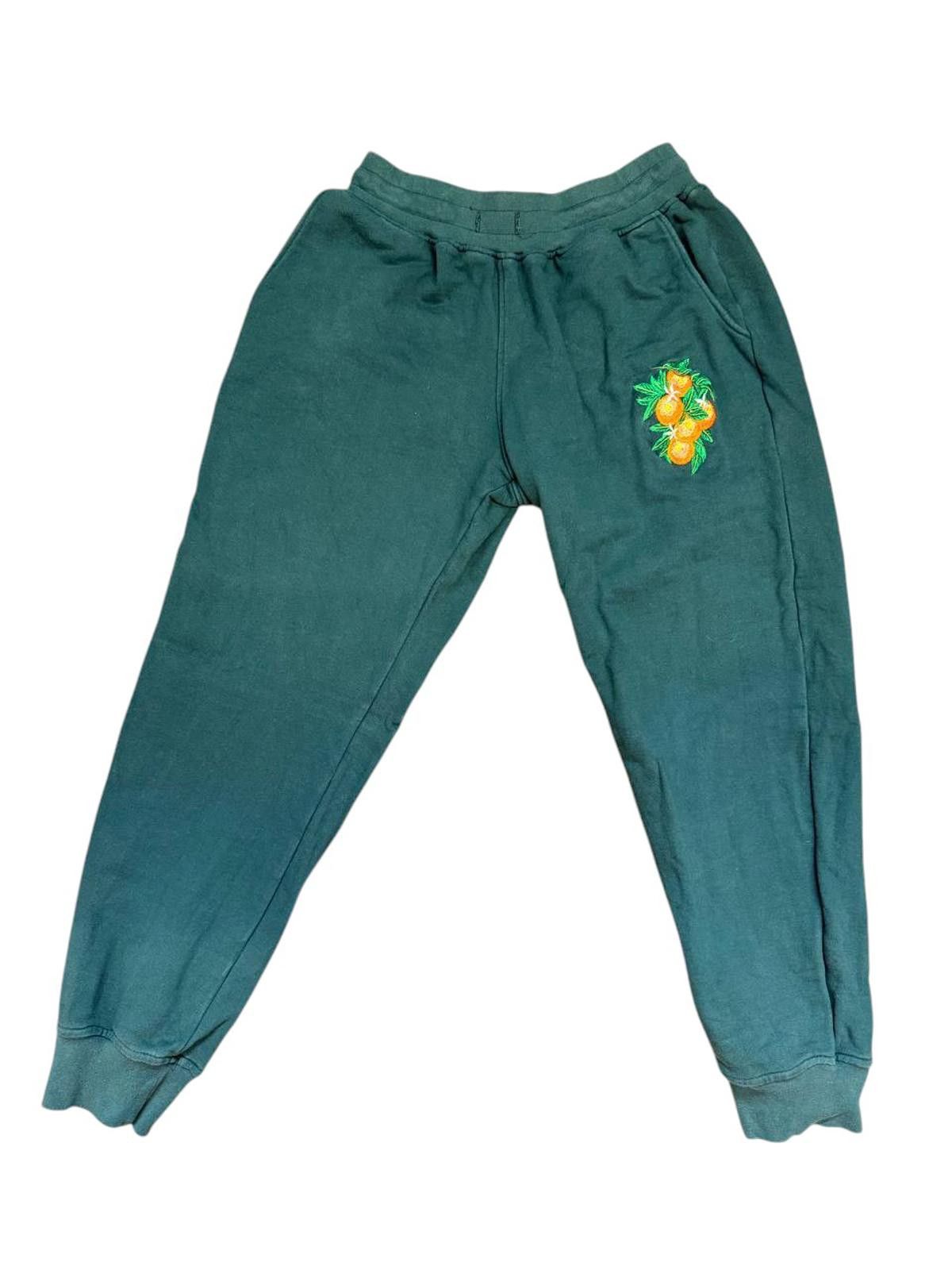 Casablanca La Fleur D'Oranger Embroidered Sweatpants - Size S Size US 30 / EU 46 - 1 Thumbnail