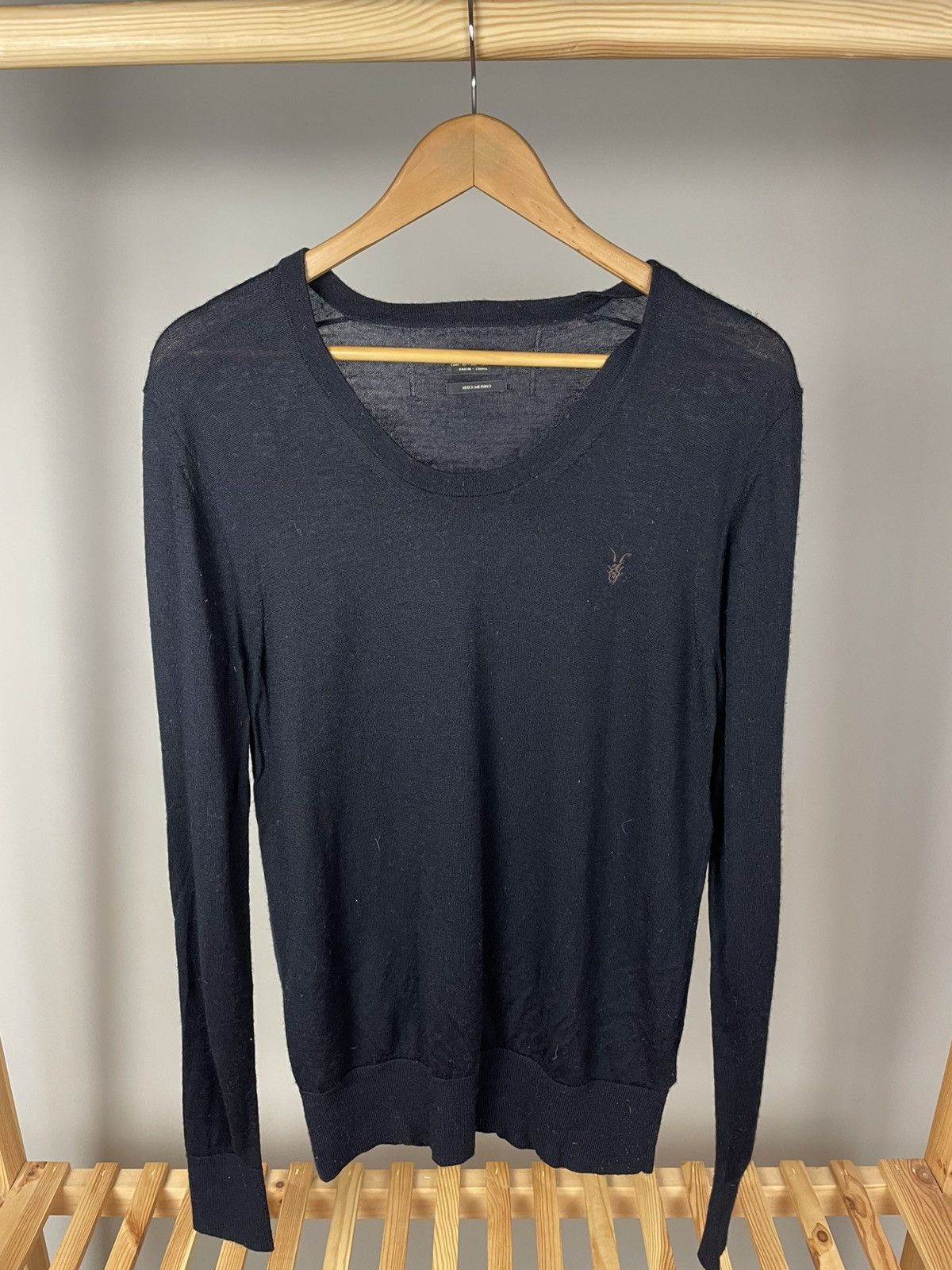 Allsaints × Designer × Vintage Allsaints mode merino scoop wool crew neck Size US M / EU 48-50 / 2 - 1 Thumbnail