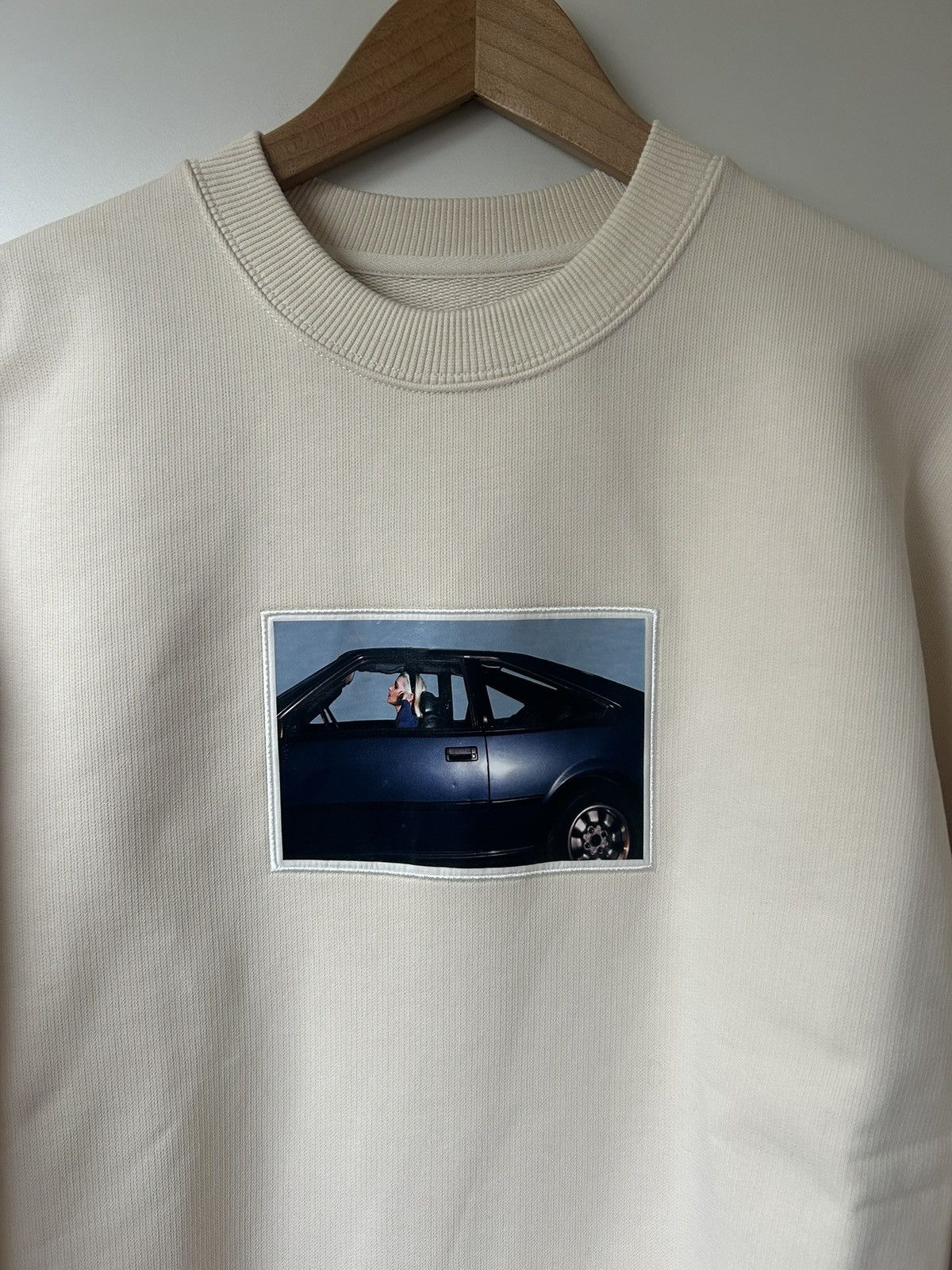 AMI Sweat Blanc Ami Paris x Andrew Bush Size US M / EU 48-50 / 2 - 4 Thumbnail