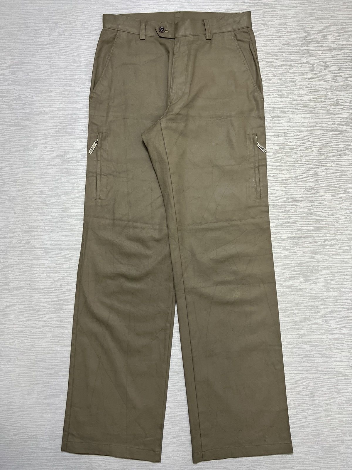 Gaultier Homme Objet Jean Paul Gaultier Homme Objet - Zip Cargo Patented Trouser Size US 28 / EU 44 - 1 Thumbnail