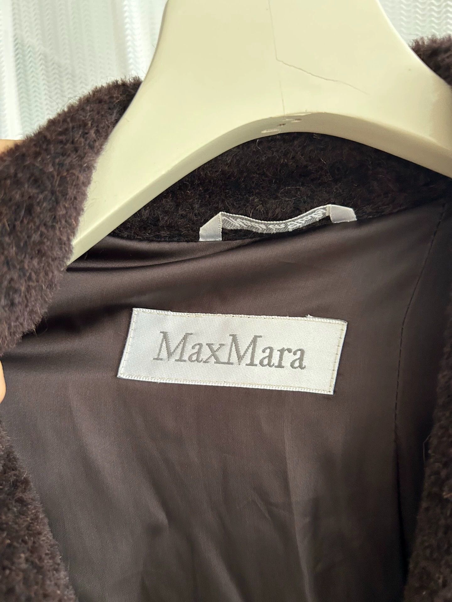 Max Mara maxmara long coat dark brown Size M / US 6-8 / IT 42-44 - 2 Thumbnail