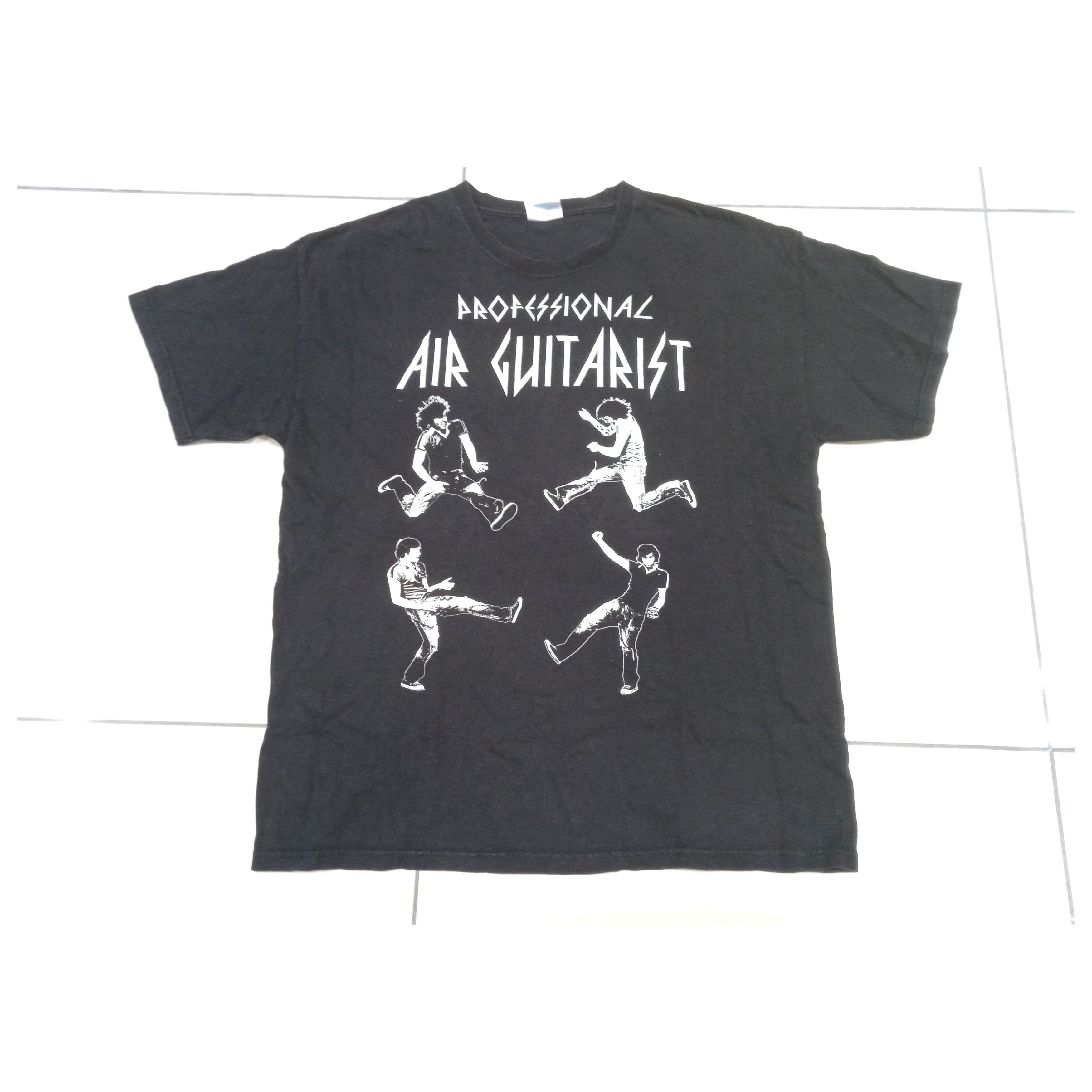 Other Vintage 00s Professional Air Guitarist T Shirt Size US XL / EU 56 / 4 - 1 Thumbnail