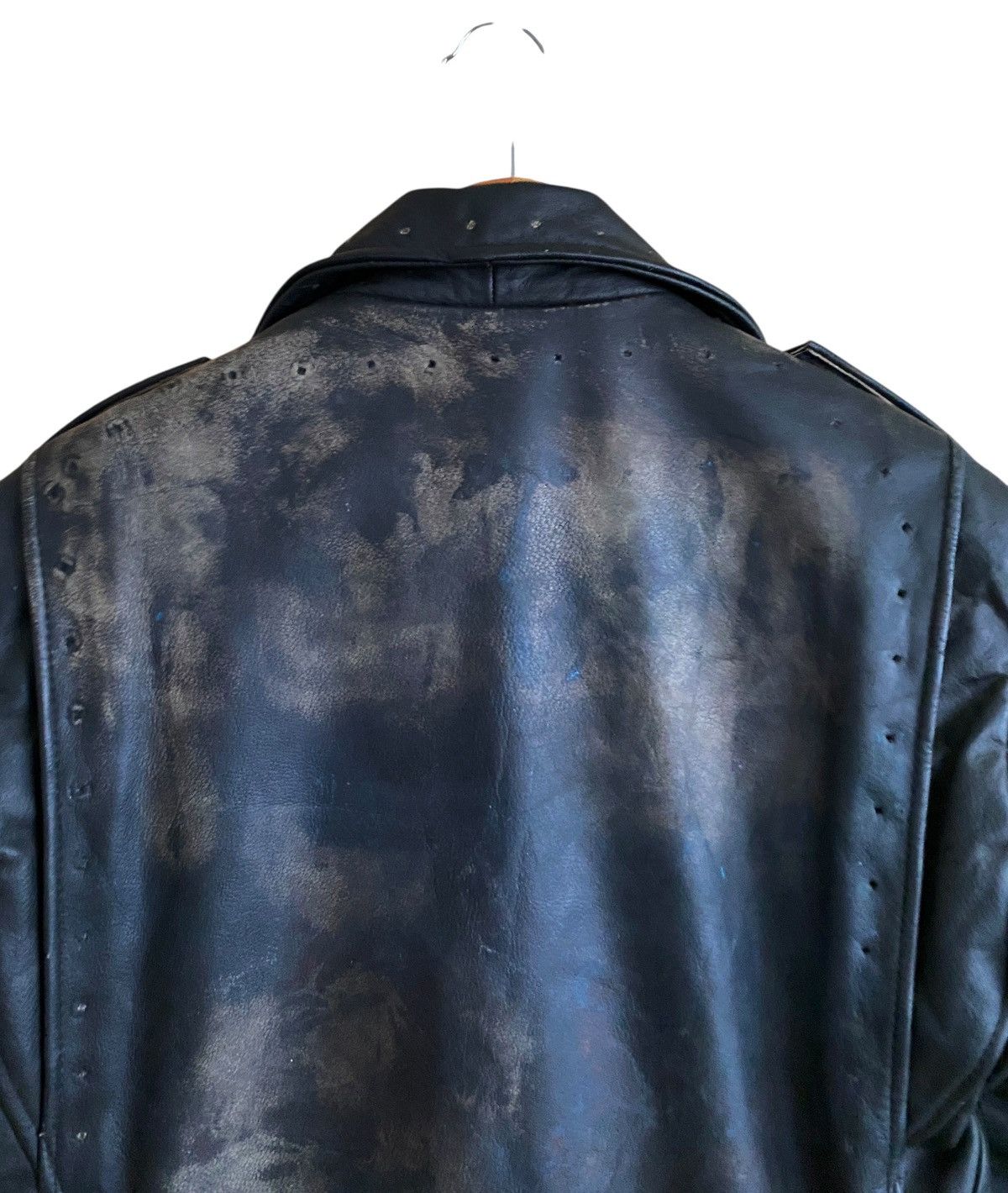 Cooper Vintage Brand Cooper Double Collar Leather Jacket 1970s Size US M / EU 48-50 / 2 - 4 Thumbnail