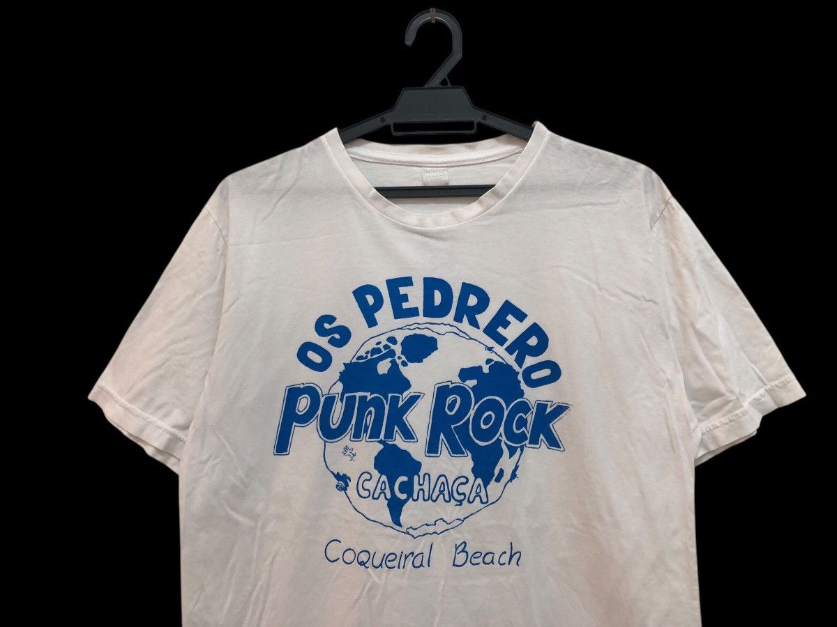 Band Tees OS PEDRERO LÄJÄ RECORDS 🇧🇷 PUNK HARDCORE BAND TEE Size US L / EU 52-54 / 3 - 3 Thumbnail
