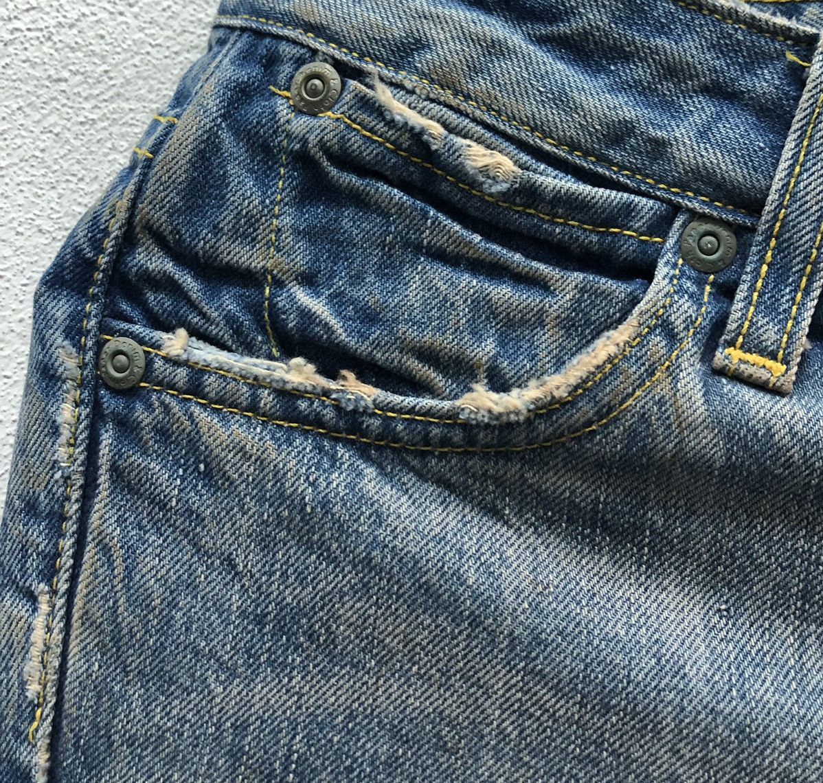 Paper Denim & Cloth Vintage Paper Denim & Cloth Made In Usa Denim Pants Size 28" / US 6 / IT 42 - 5 Thumbnail