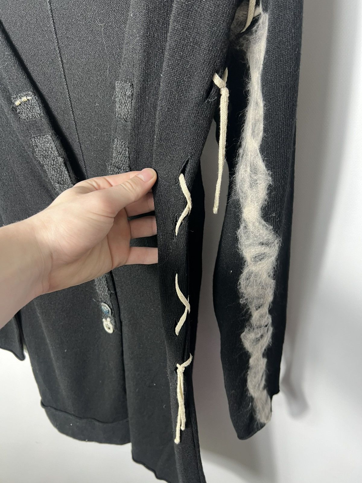 Elisa Cavaletti Vintage luxury designer Avant Garde Elisa Cavaletti Cardigan Size M / US 6-8 / IT 42-44 - 6 Thumbnail