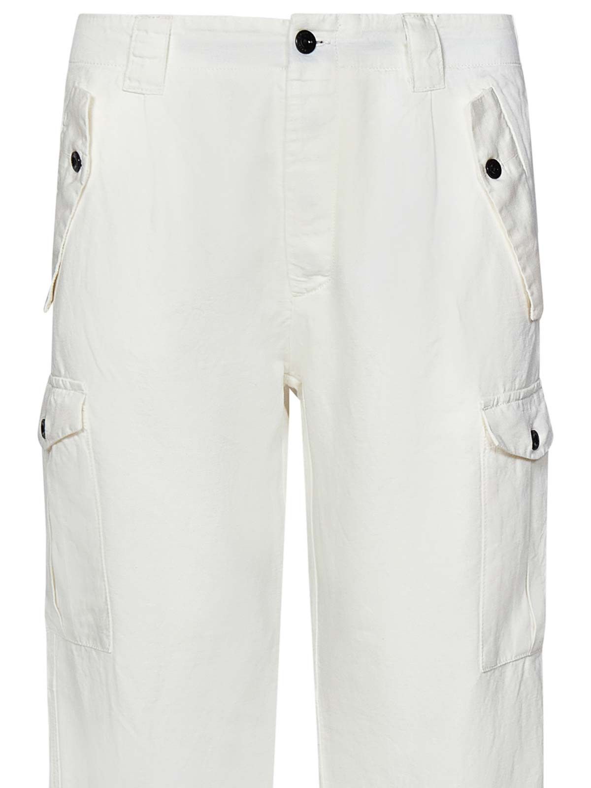 C.P. Company o1y1224 Cargo Pant in White Size US 30 / EU 46 - 4 Thumbnail