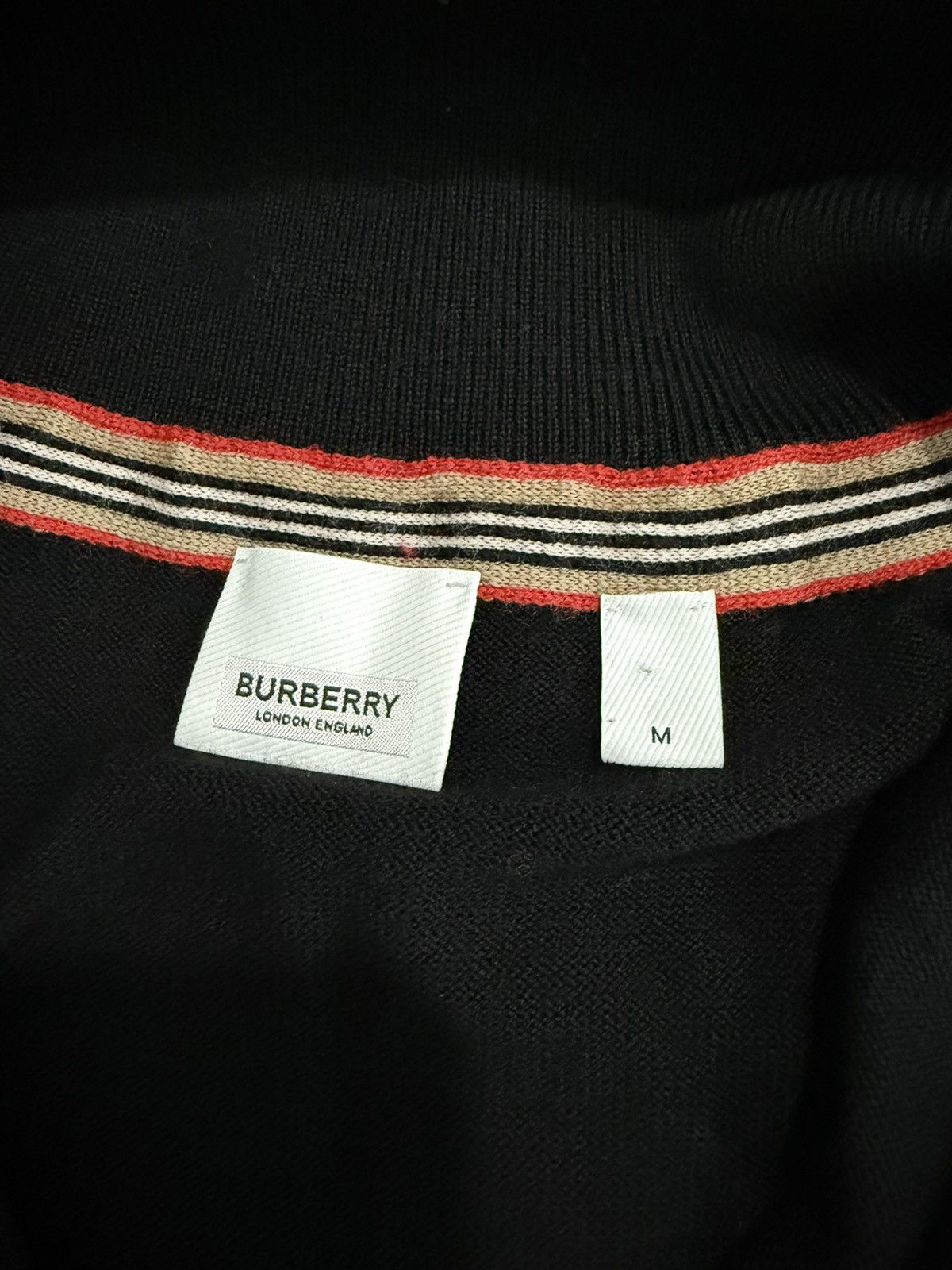 Burberry Burberry Wool Zip Up Sweater Size US M / EU 48-50 / 2 - 4 Thumbnail