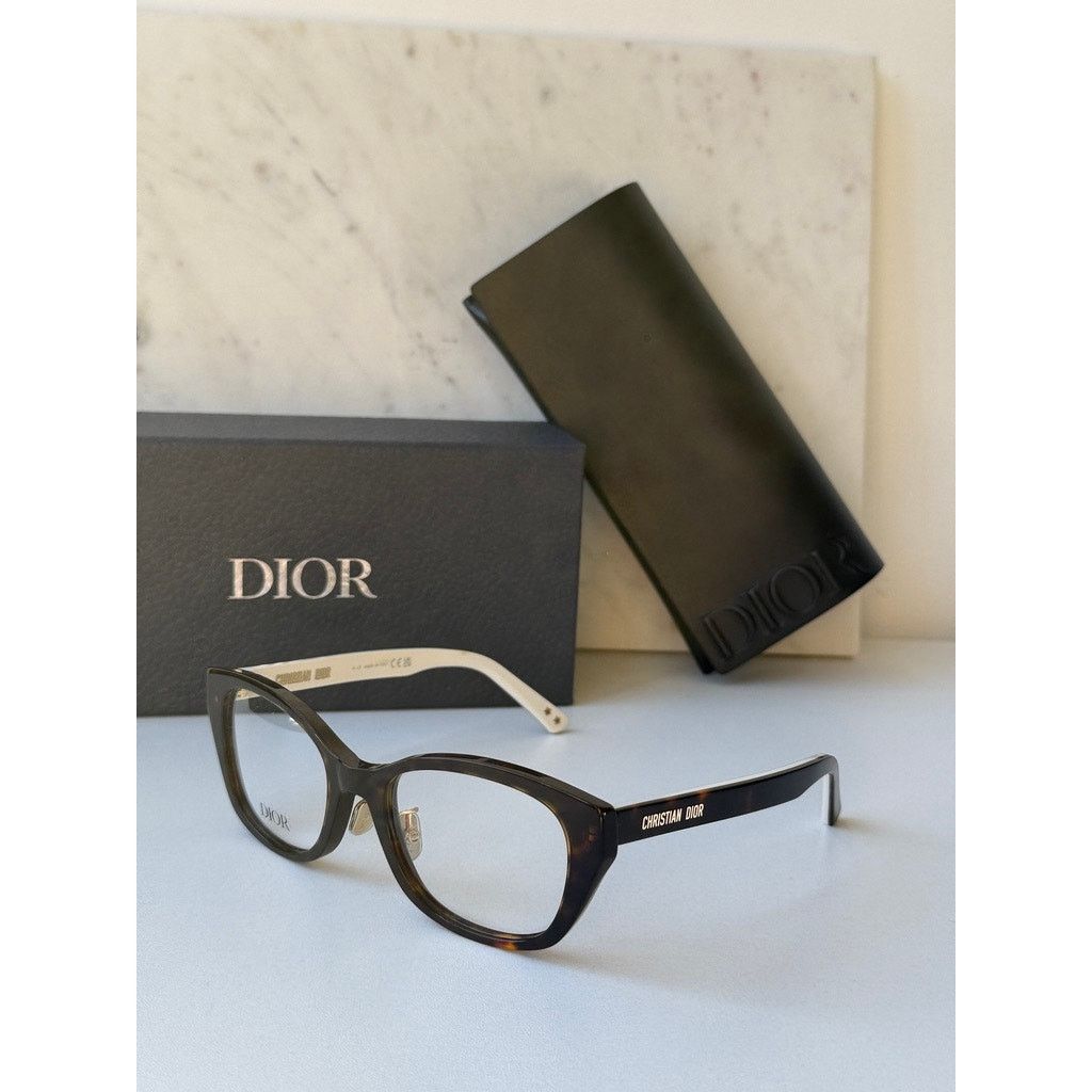 Dior NEW Dior LaParisienneDiorO S4F Eyeglasses Frames Brown Size ONE SIZE - 3 Thumbnail