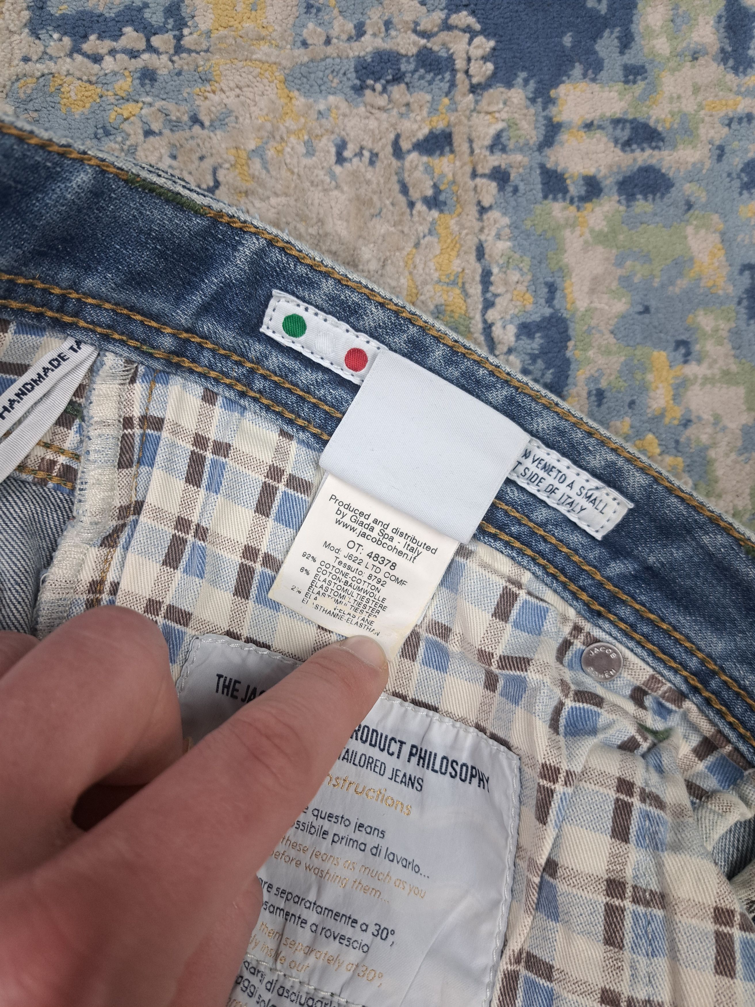 Jacob Cohen Jacob Cohen Pony Hair Patch Handmade Distressed Denim Size US 32 / EU 48 - 19 Thumbnail