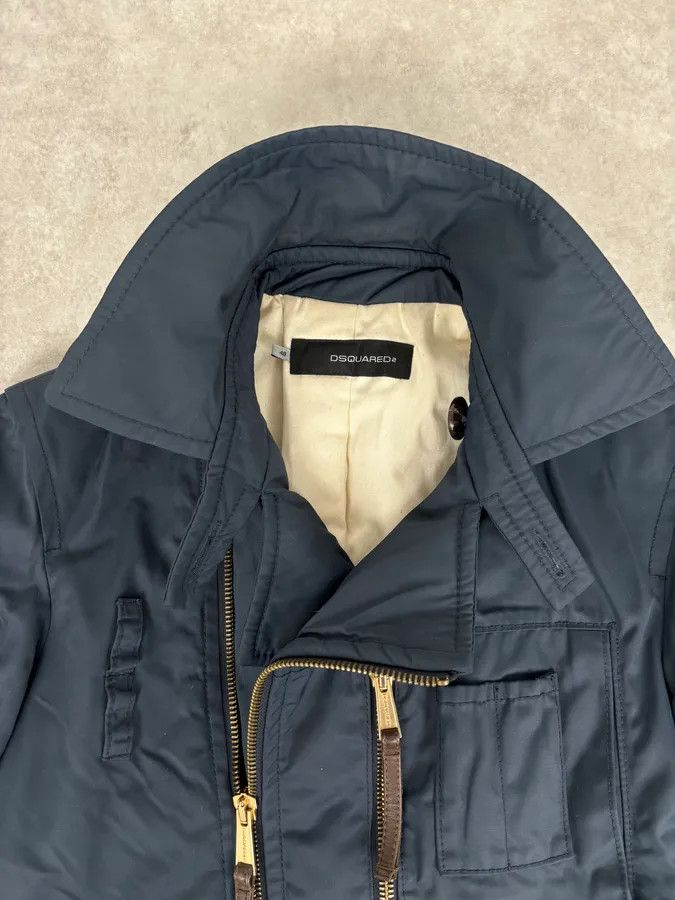 Dsquared2 AW2005 Dsquared2 Asymmetrical Navy Cargo Jacket Size US M / EU 48-50 / 2 - 4 Thumbnail