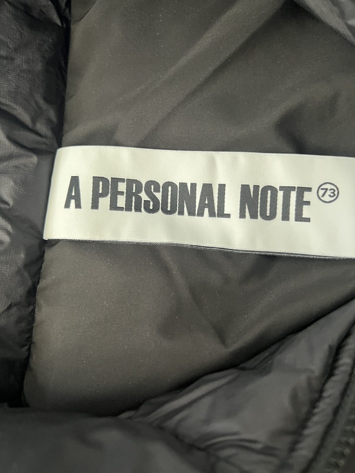Other A Personal Note 73 Black Down Quilted Vest Size US S / EU 44-46 / 1 - 2 Thumbnail