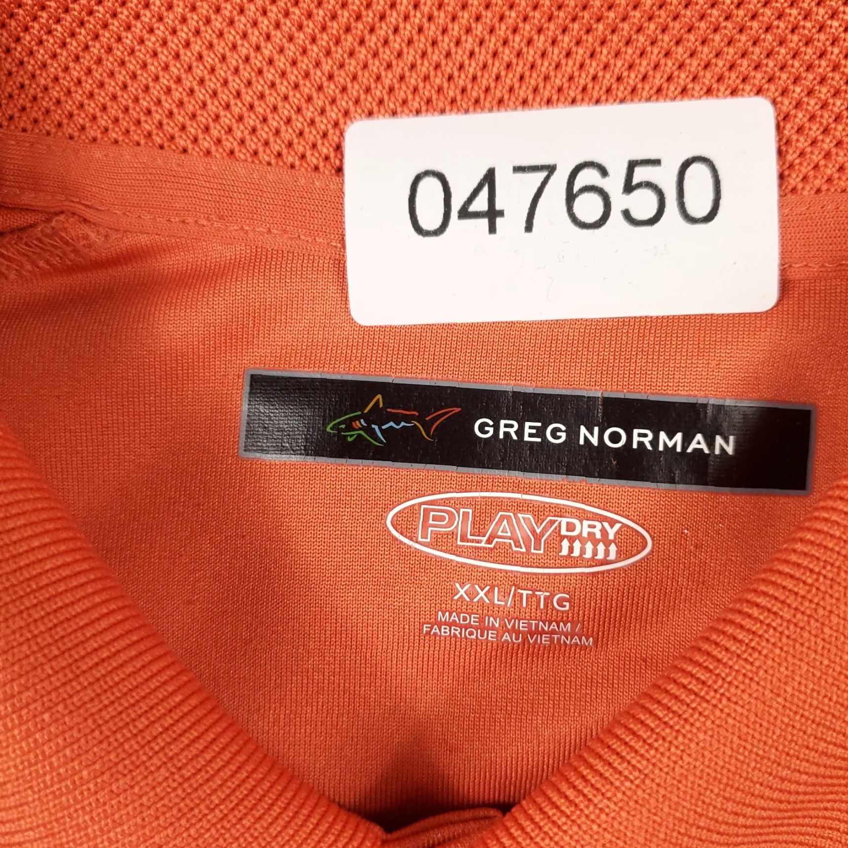 Vintage Greg Norman Shirt Mens 2XL Orange Golf Casual Short Sleeve Polo Size US XXL / EU 58 / 5 - 6 Thumbnail