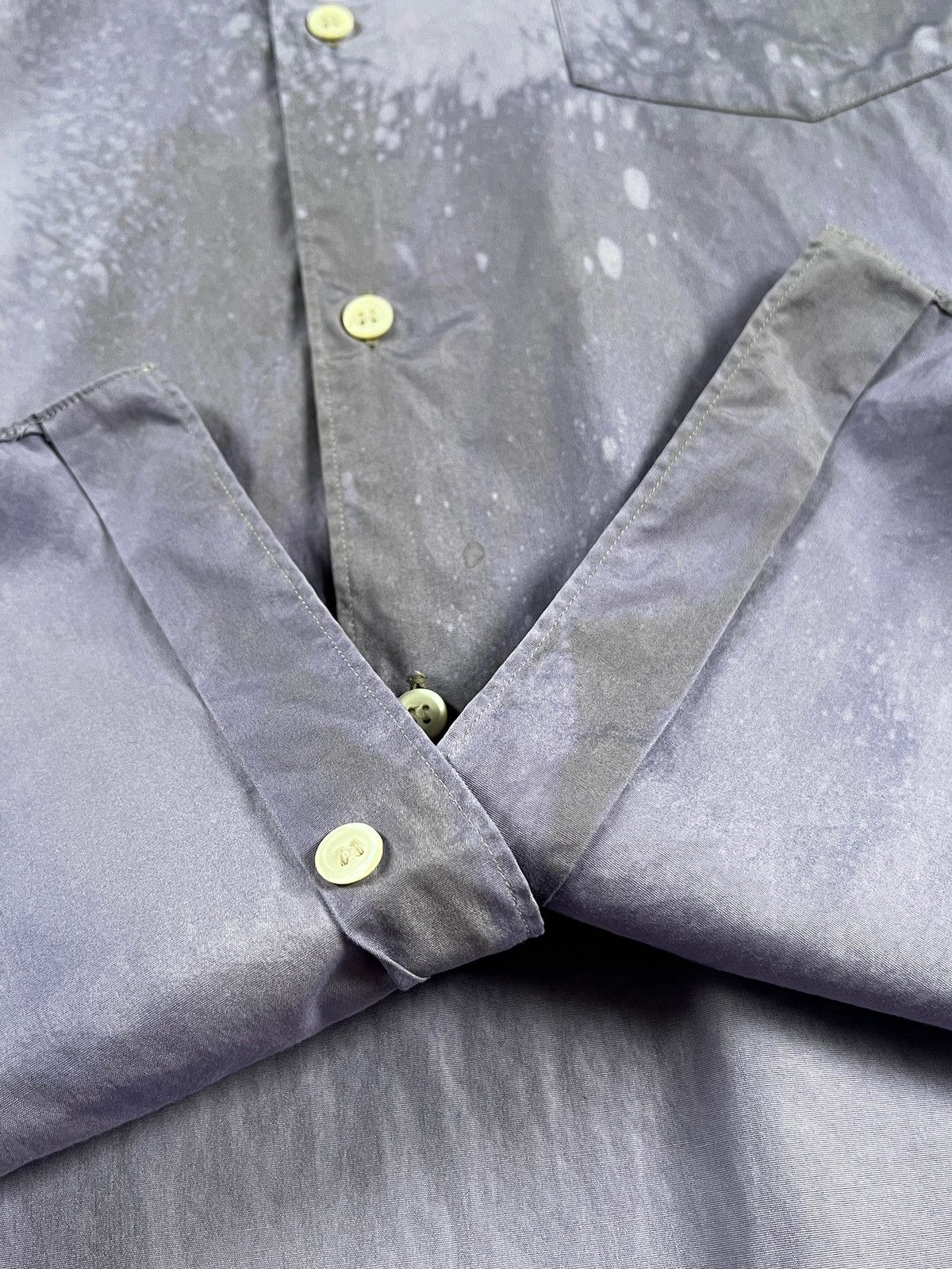 Comme des Garcons Homme Plus 1990 Comme des Garçons Homme Plus Bleached Button Shirt Size US L / EU 52-54 / 3 - 12 Thumbnail