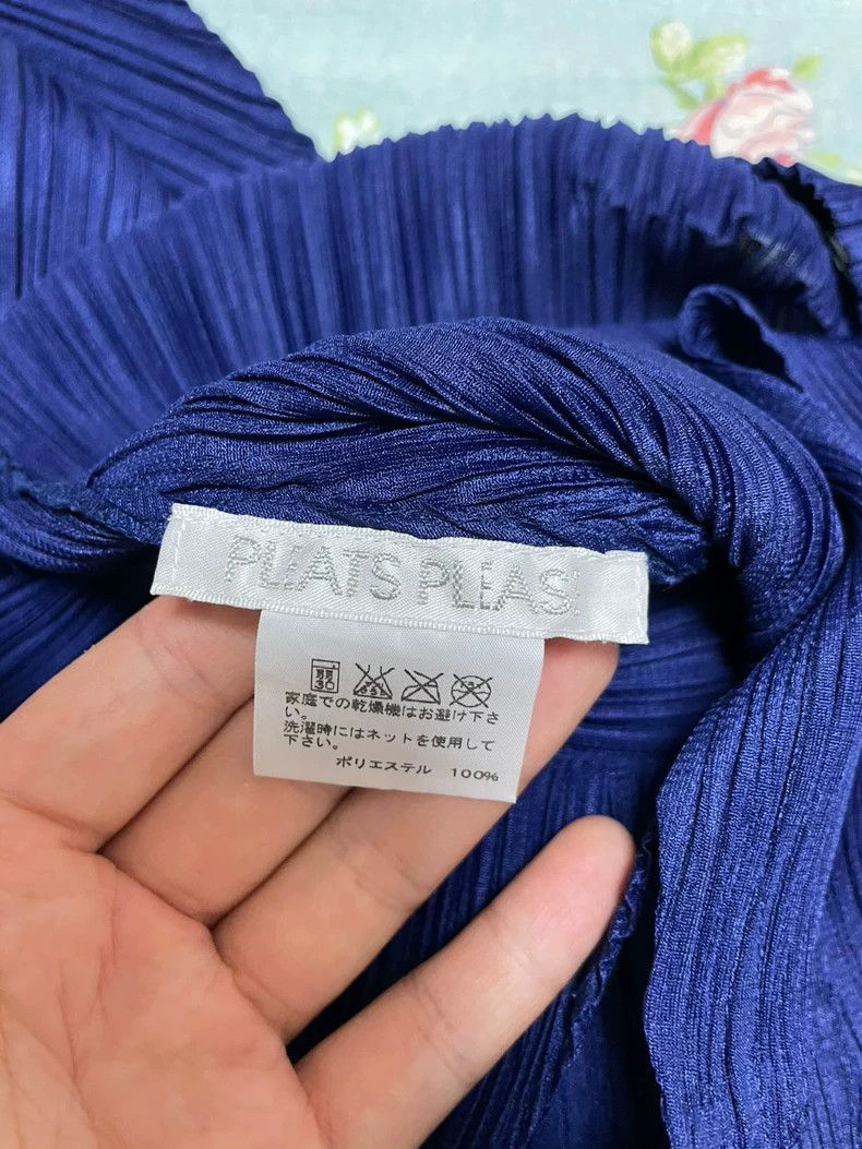 Issey Miyake Issey Miyake size:3 Blue pleated skirt Size XS / US 0-2 / IT 36-38 - 4 Thumbnail