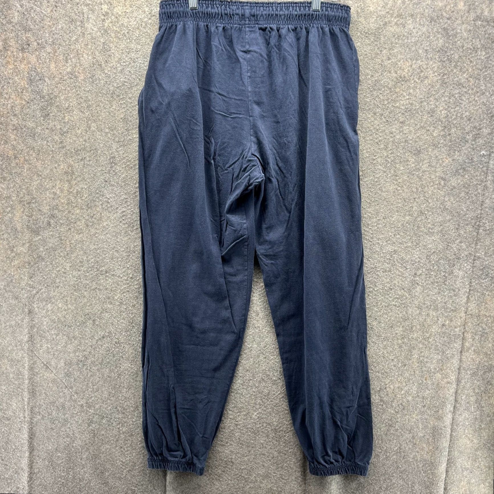 Champion Champion Sweatpants Mens Large Blue Elastic Waist Athletic Joggers Logo Lounge Size US 33 - 2 Thumbnail