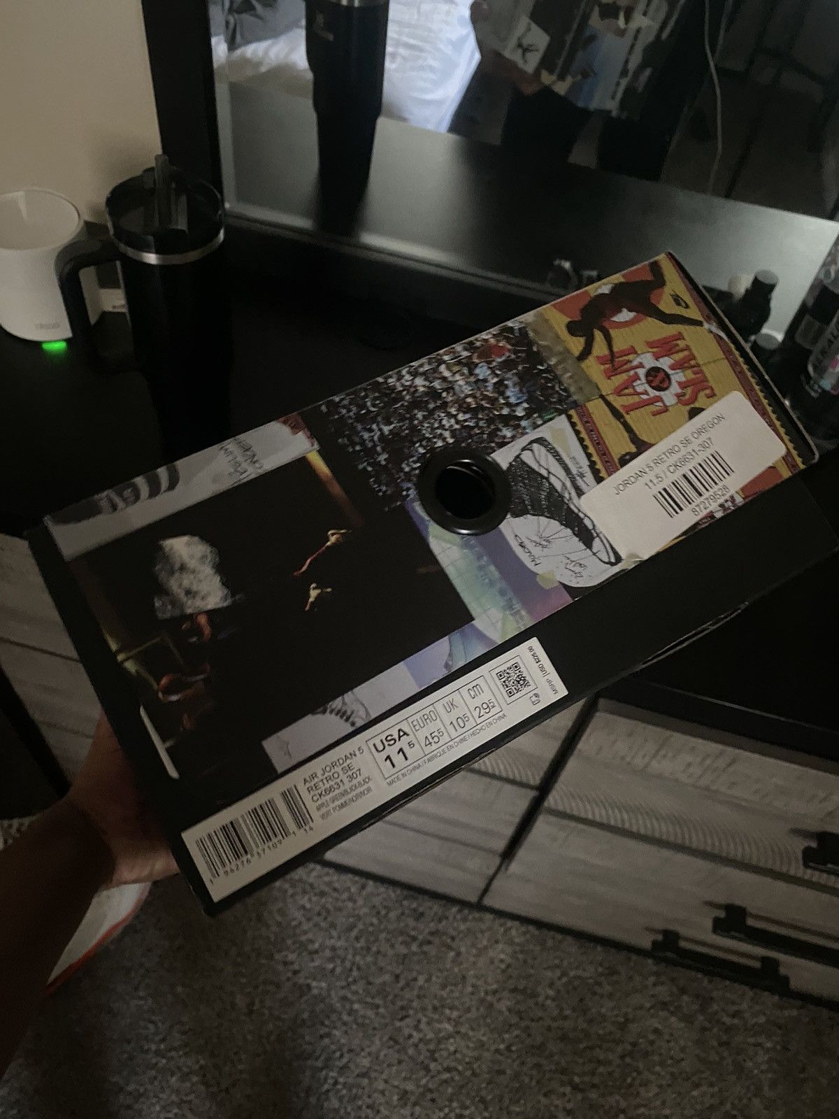 Jordan Brand Jordan 5 SE Oregon Size US 11.5 / EU 44-45 - 6 Thumbnail