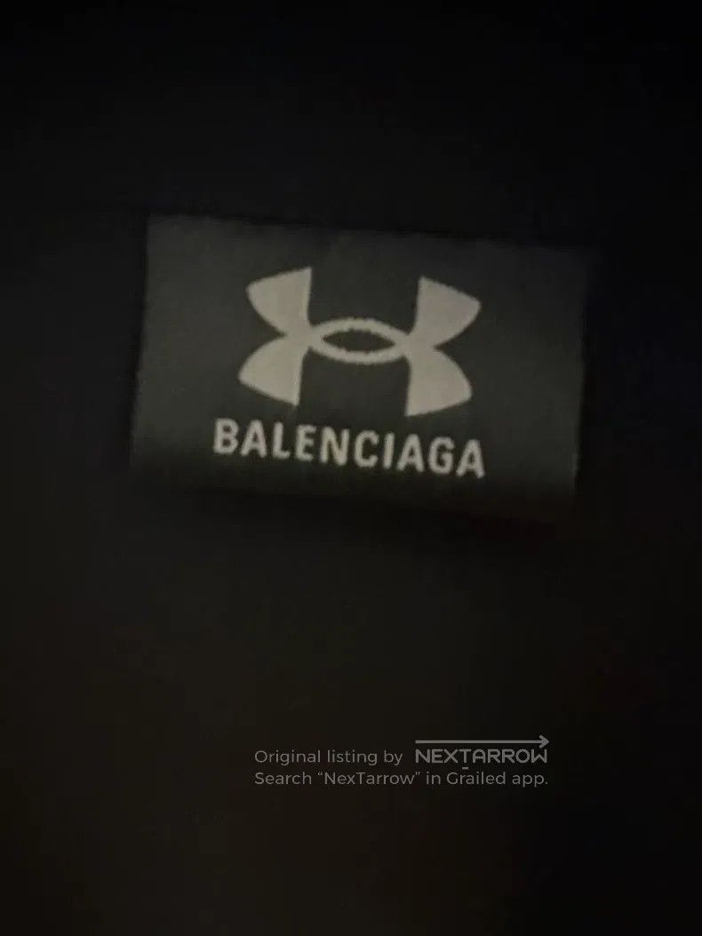 Balenciaga Balenciaga Under Armour Collaboration Black Windbreaker Size US S / EU 44-46 / 1 - 4 Thumbnail