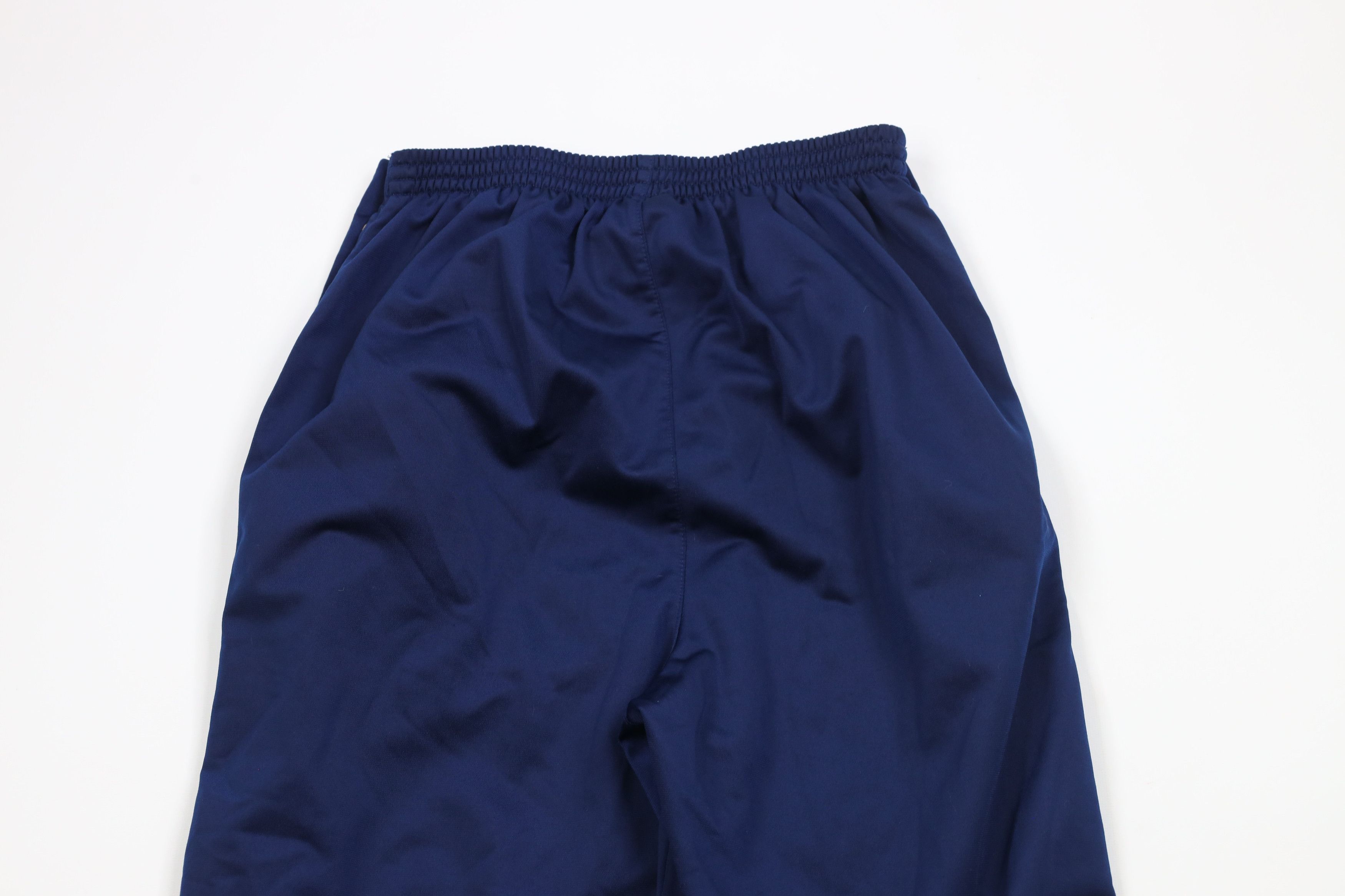 Adidas × Vintage Vintage 90s Adidas Spell Out Wide Leg Tearaway Pants Blue Size US 32 / EU 48 - 13 Thumbnail