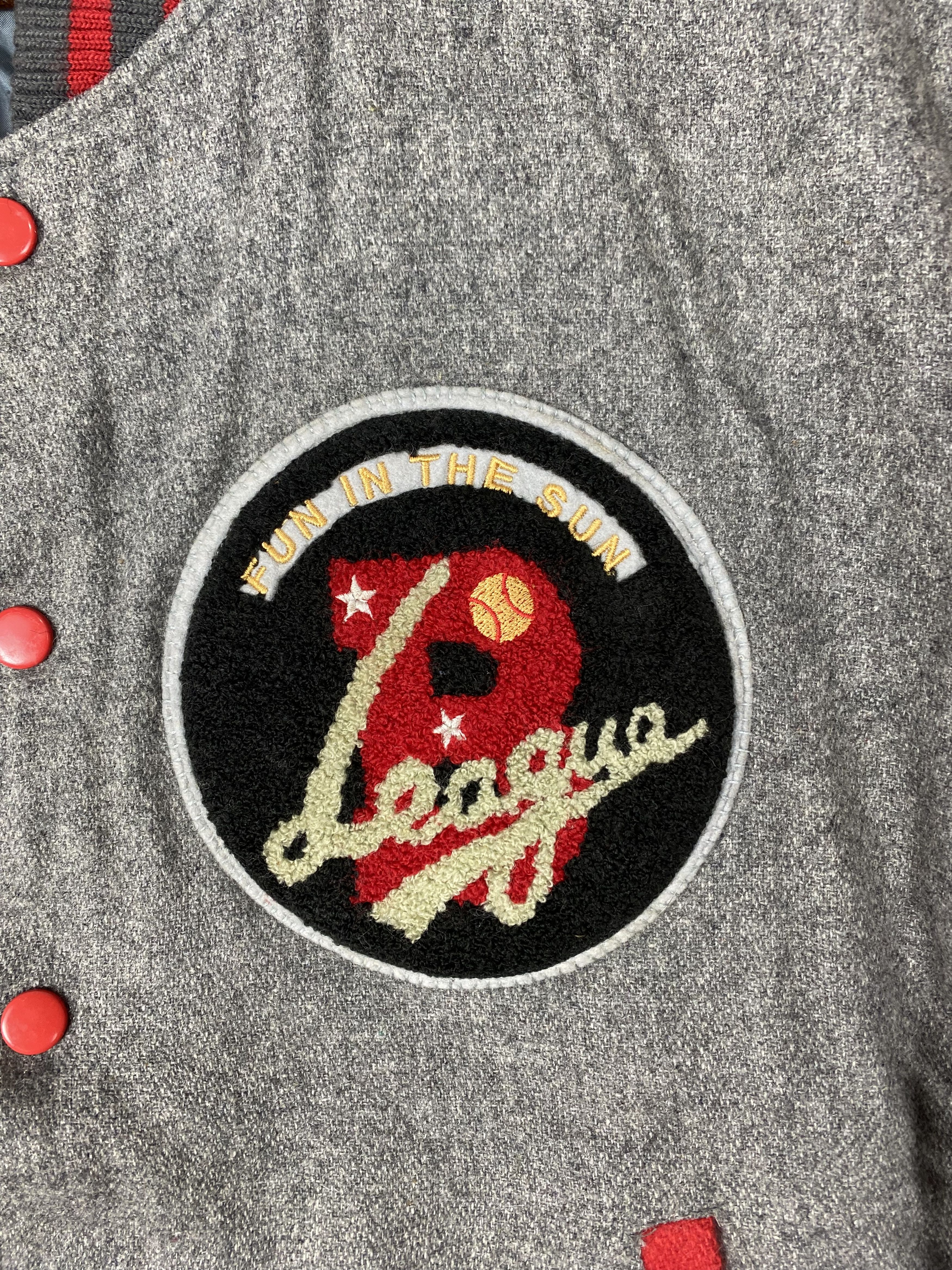 MLB Vintage B League Varsity Jacket DJ0255 Size US L / EU 52-54 / 3 - 5 Thumbnail