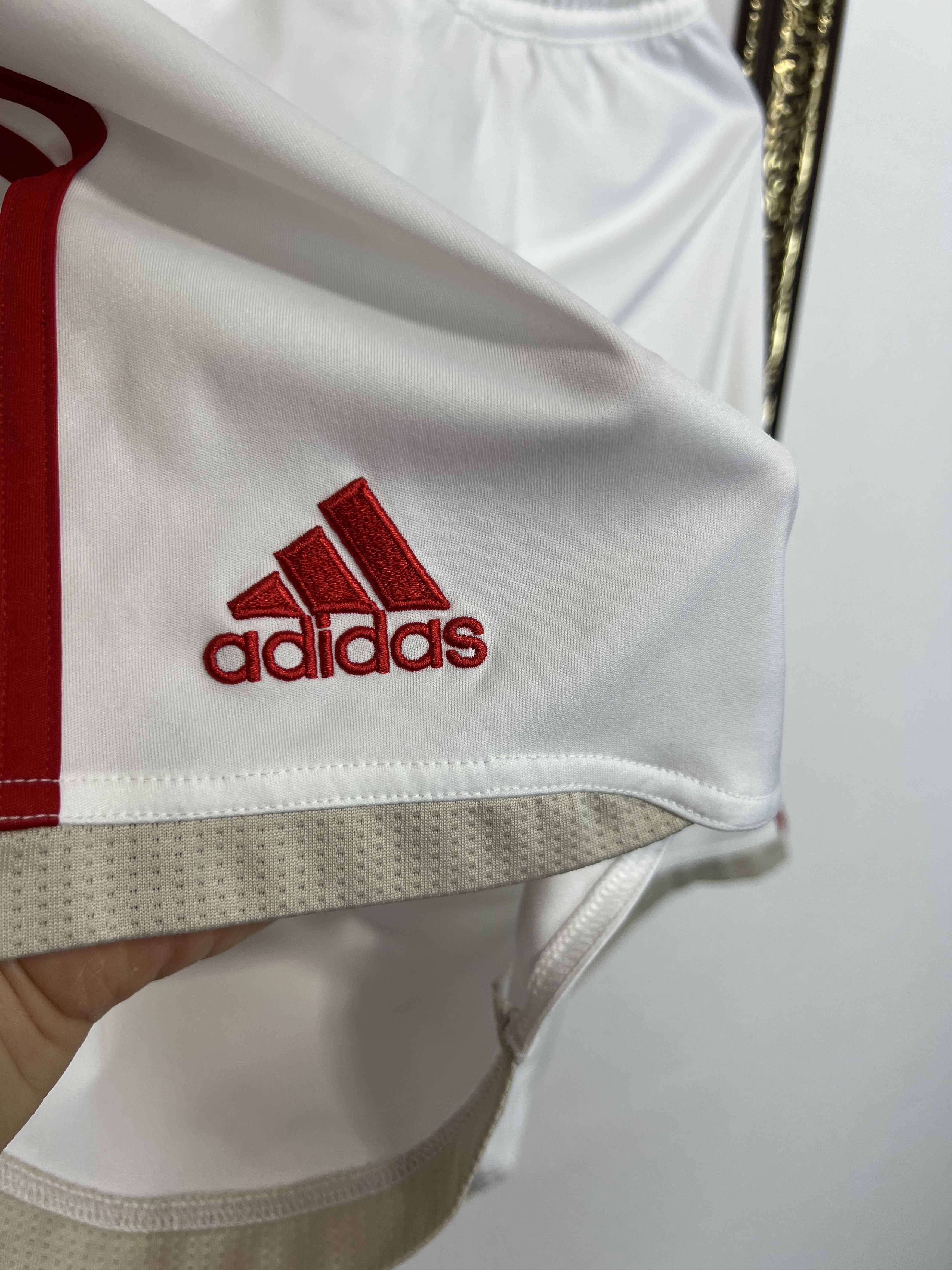 Adidas Bayer 04 Leverkusen Football Shorts Soccer PLayer Issue Size US 32 / EU 48 - 10 Thumbnail