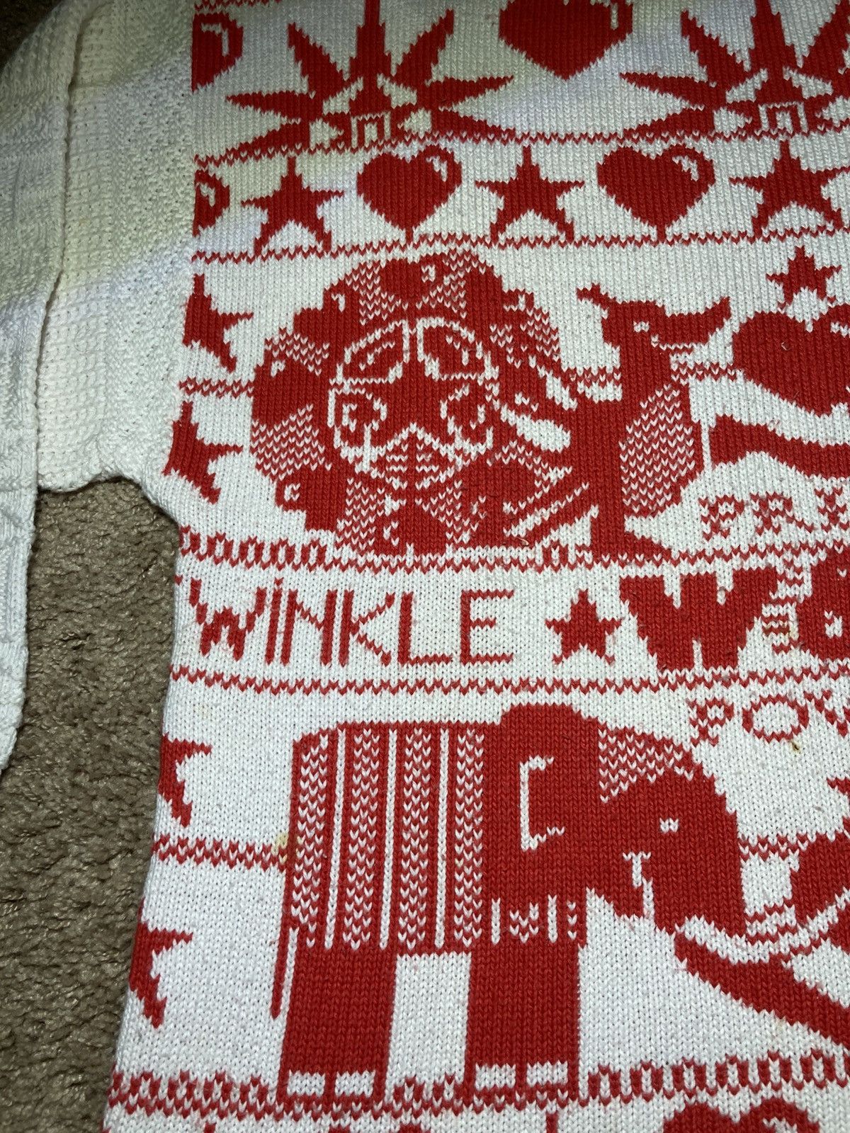 W&LT × Walter Van Beirendonck SS94 W&LT Twinkle Little Star Knit Sweater Pride 90s 1994 Size US M / EU 48-50 / 2 - 3 Thumbnail