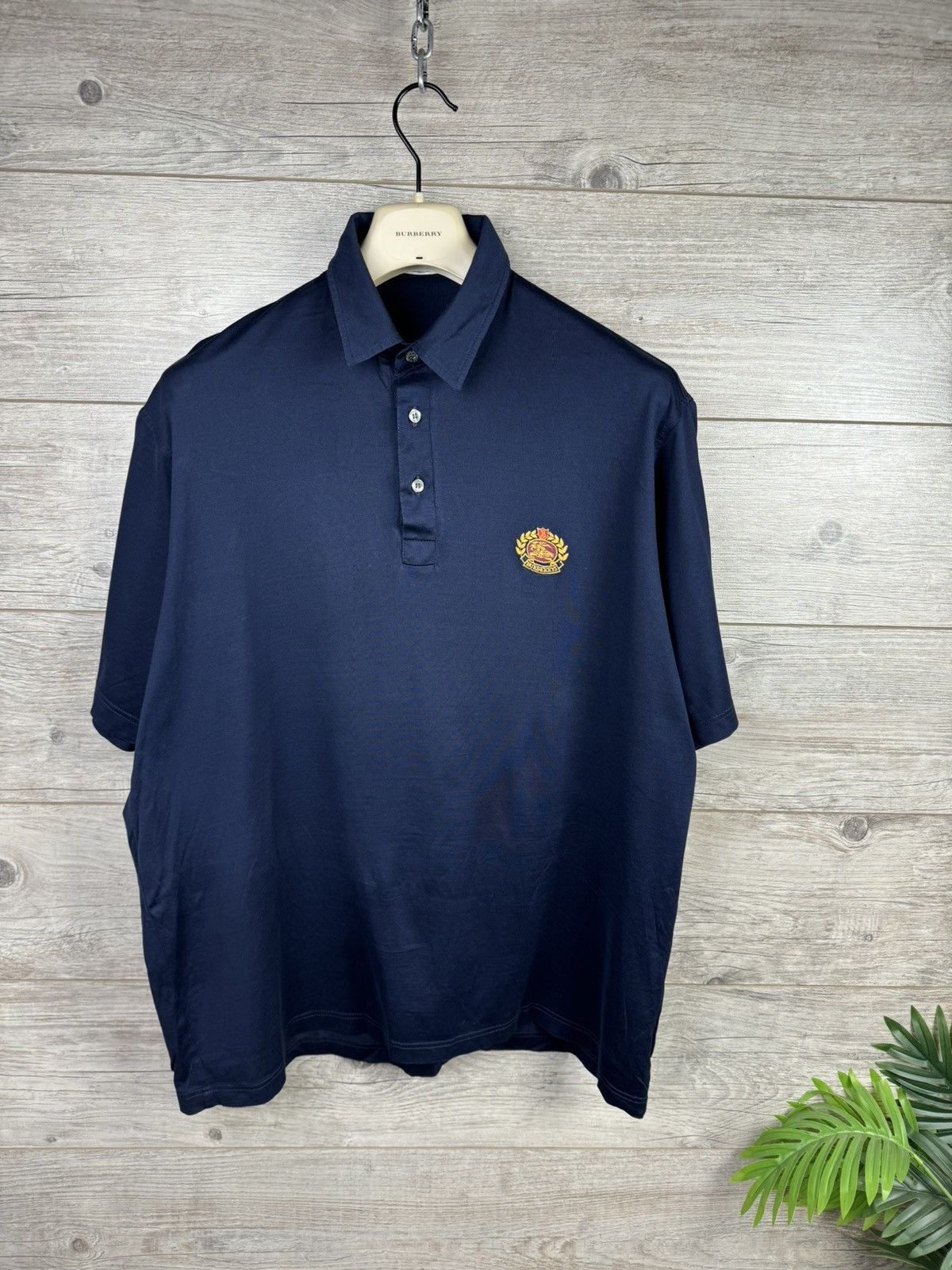 Burberry Burberrys Polo 👕 Luxury Tee Made in England 🏴󠁧󠁢󠁥󠁮󠁧󠁿 size XL Size US XL / EU 56 / 4 - 2 Thumbnail