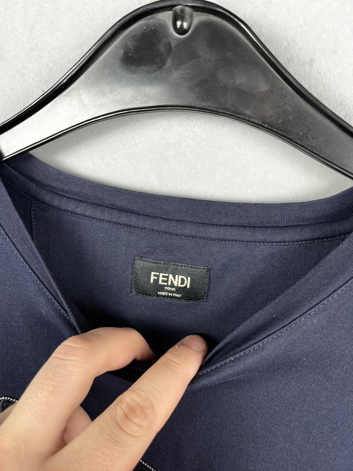 Fendi × Other Fendi navy men’s t shirt size l Size US L / EU 52-54 / 3 - 8 Thumbnail