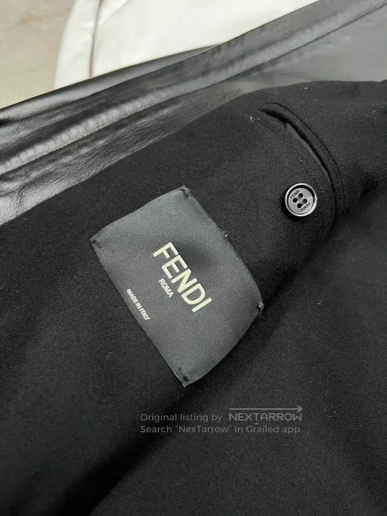 Fendi Fendi Little Monster Leather Jacket Size US M / EU 48-50 / 2 - 6 Thumbnail